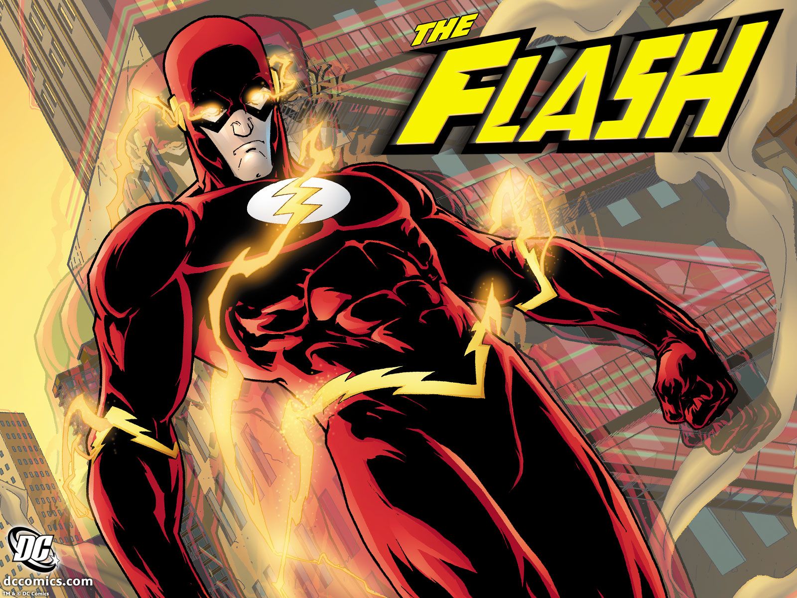 Comic Comics Flash Superhero DC Comics Wallpaper:1600x1200