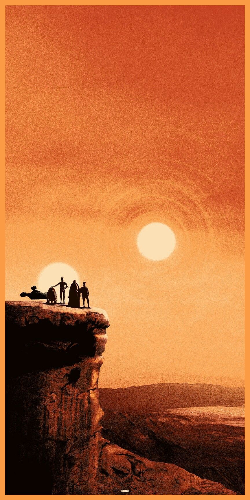 Mos Eisley. Star wars illustration, Star wars painting, Star wars poster