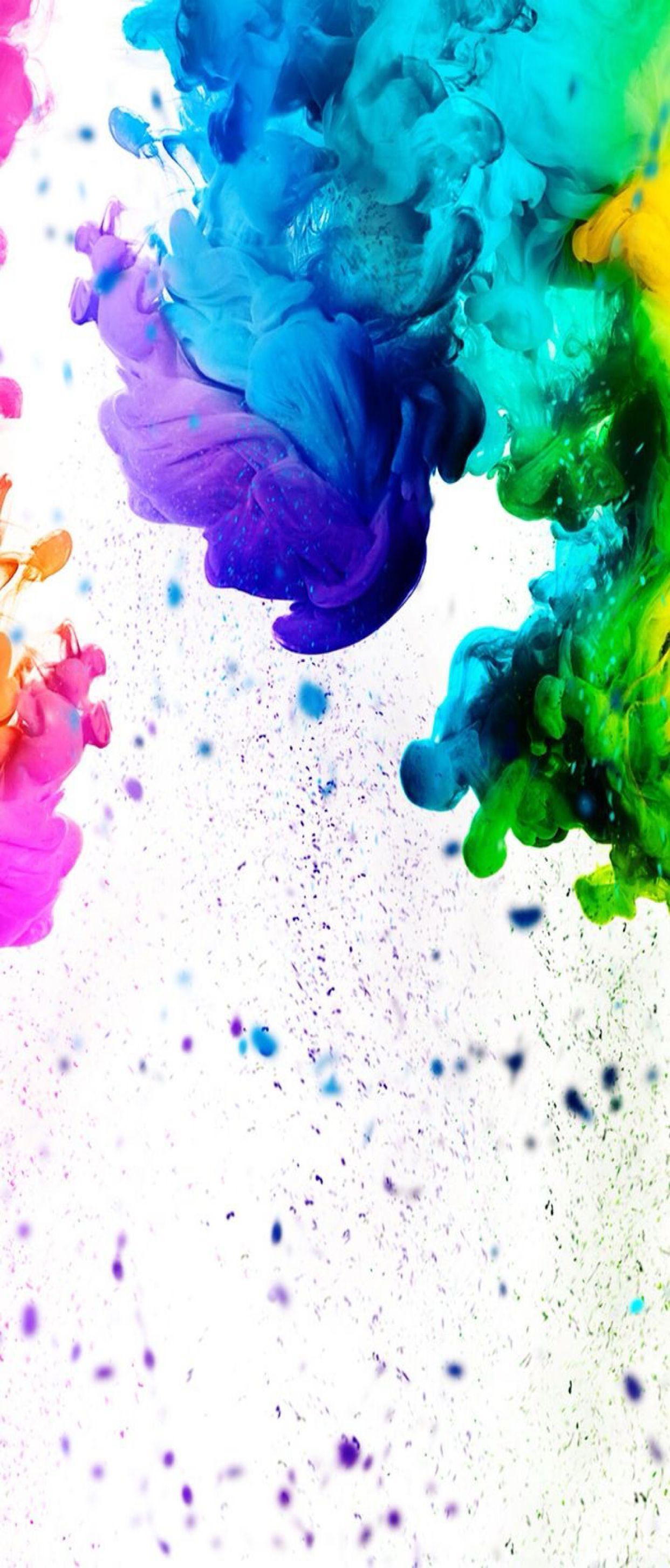 Pink, purple, orange, green, liquid, wallpaper, clean, galaxy, colour, abstract, digital art, s walls, Samsung, galaxy s note. Coolio foolio. Samsung gal