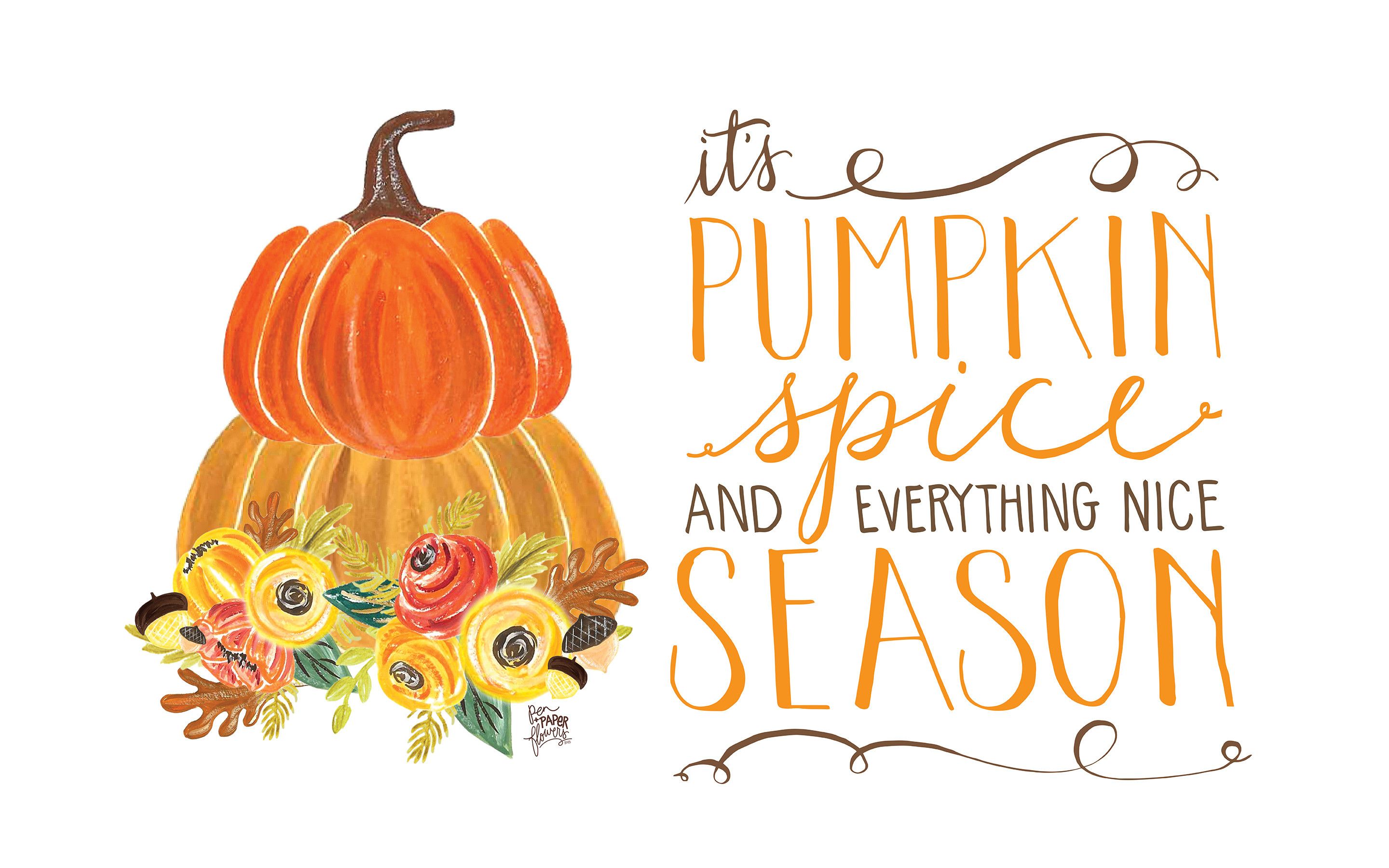 Fall Pumpkin Wallpaper