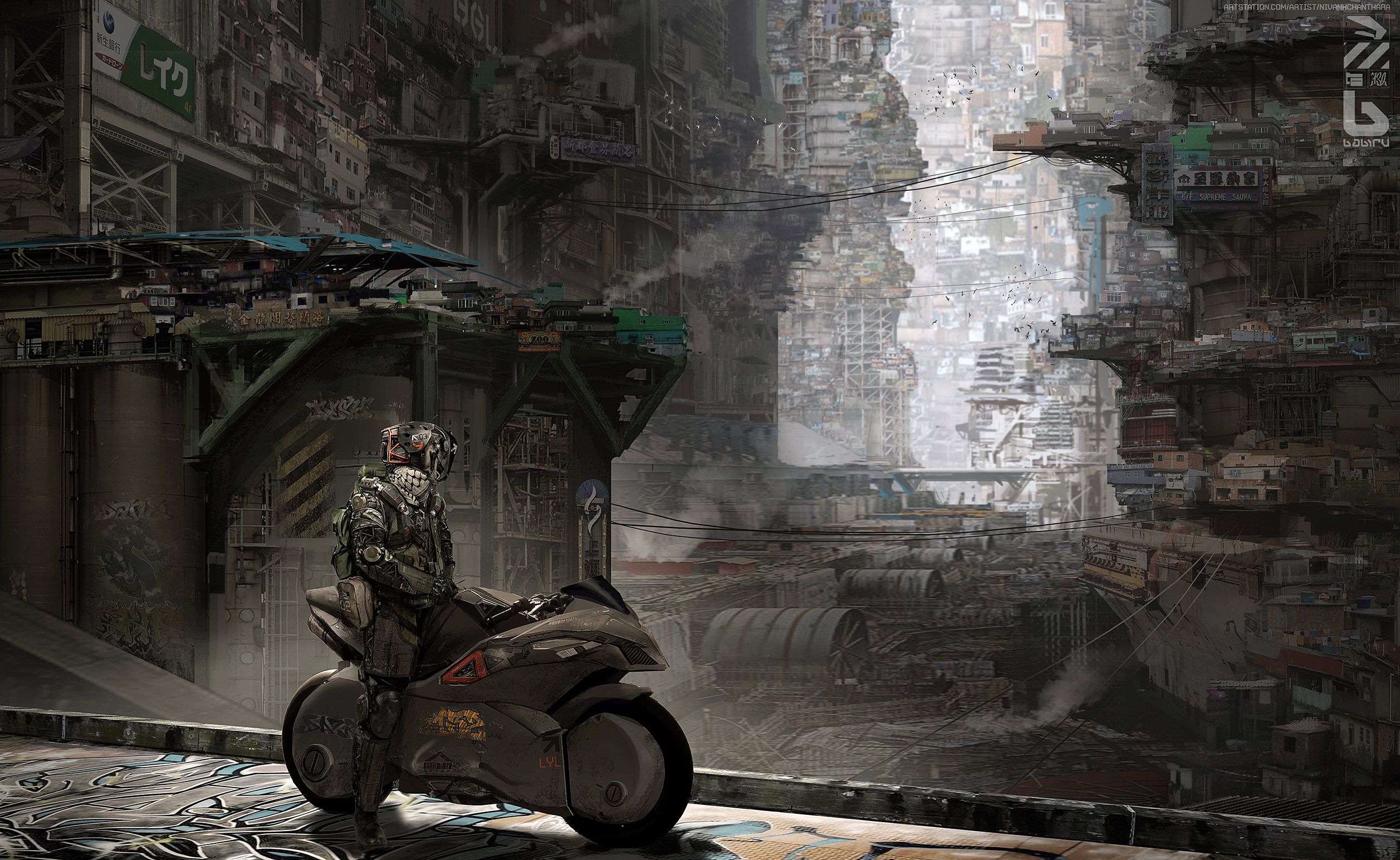 Futuristic Slum