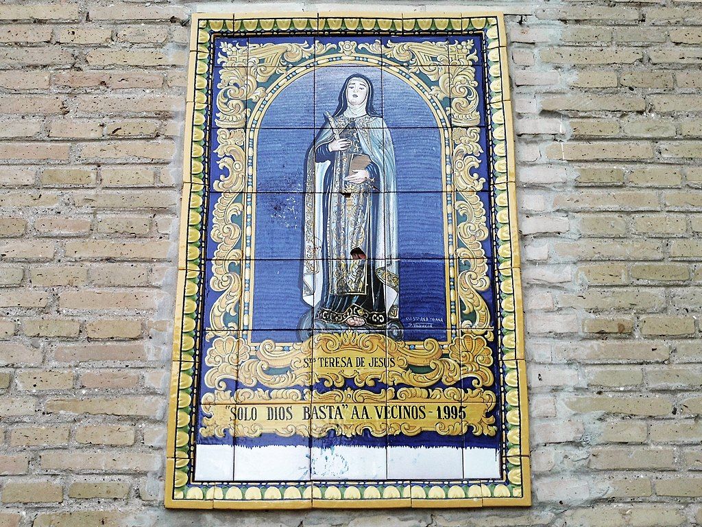 Santa Teresa de Jesús (azulejo)