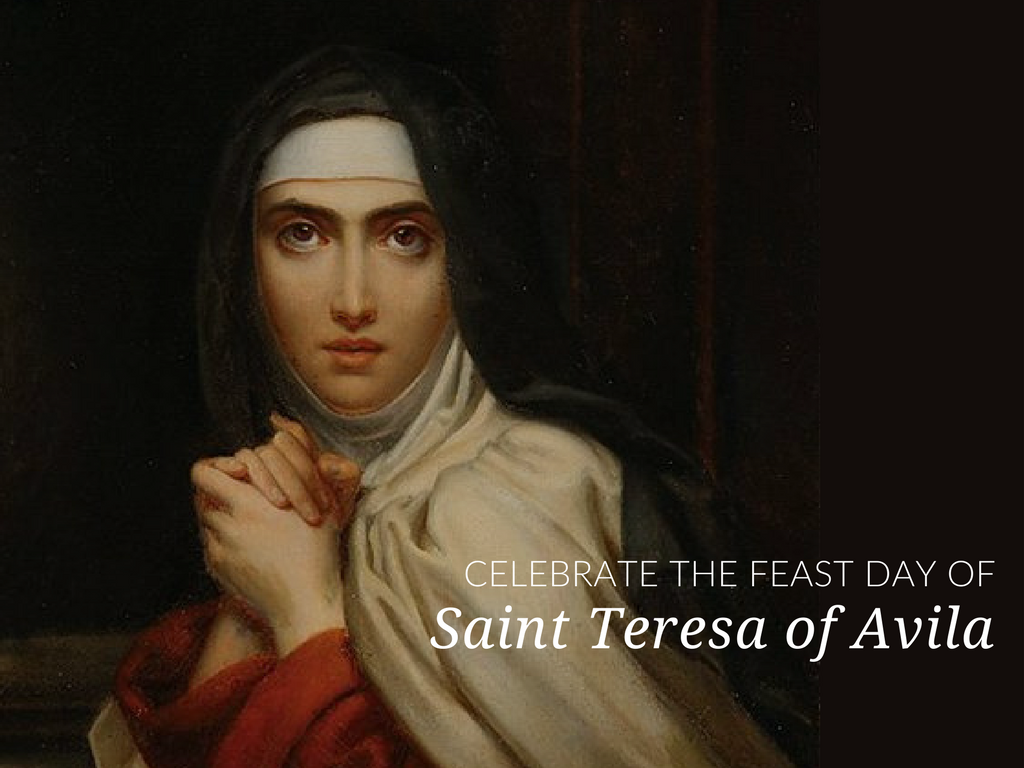 Celebrate the Feast Day of St Teresa of Avila with Students!