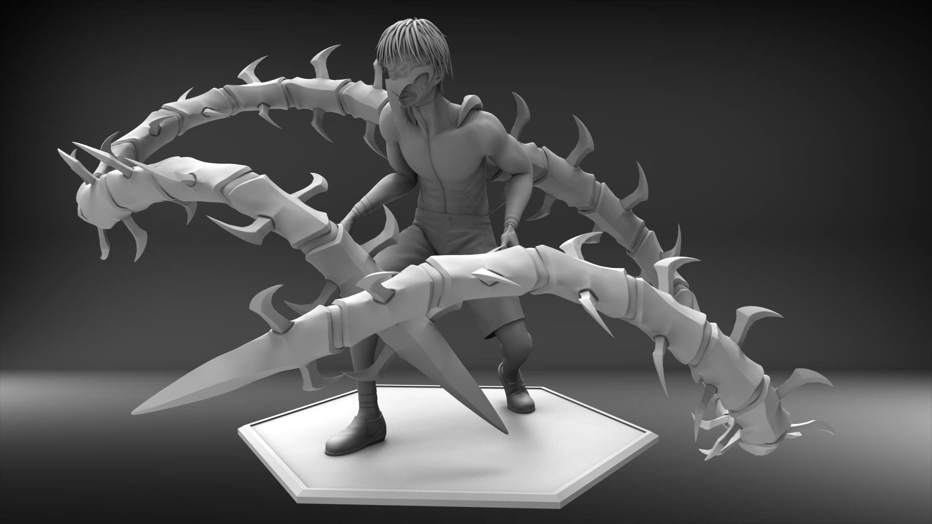 Ken Kaneki half kakuja Ghoul, Carlo Bernardini