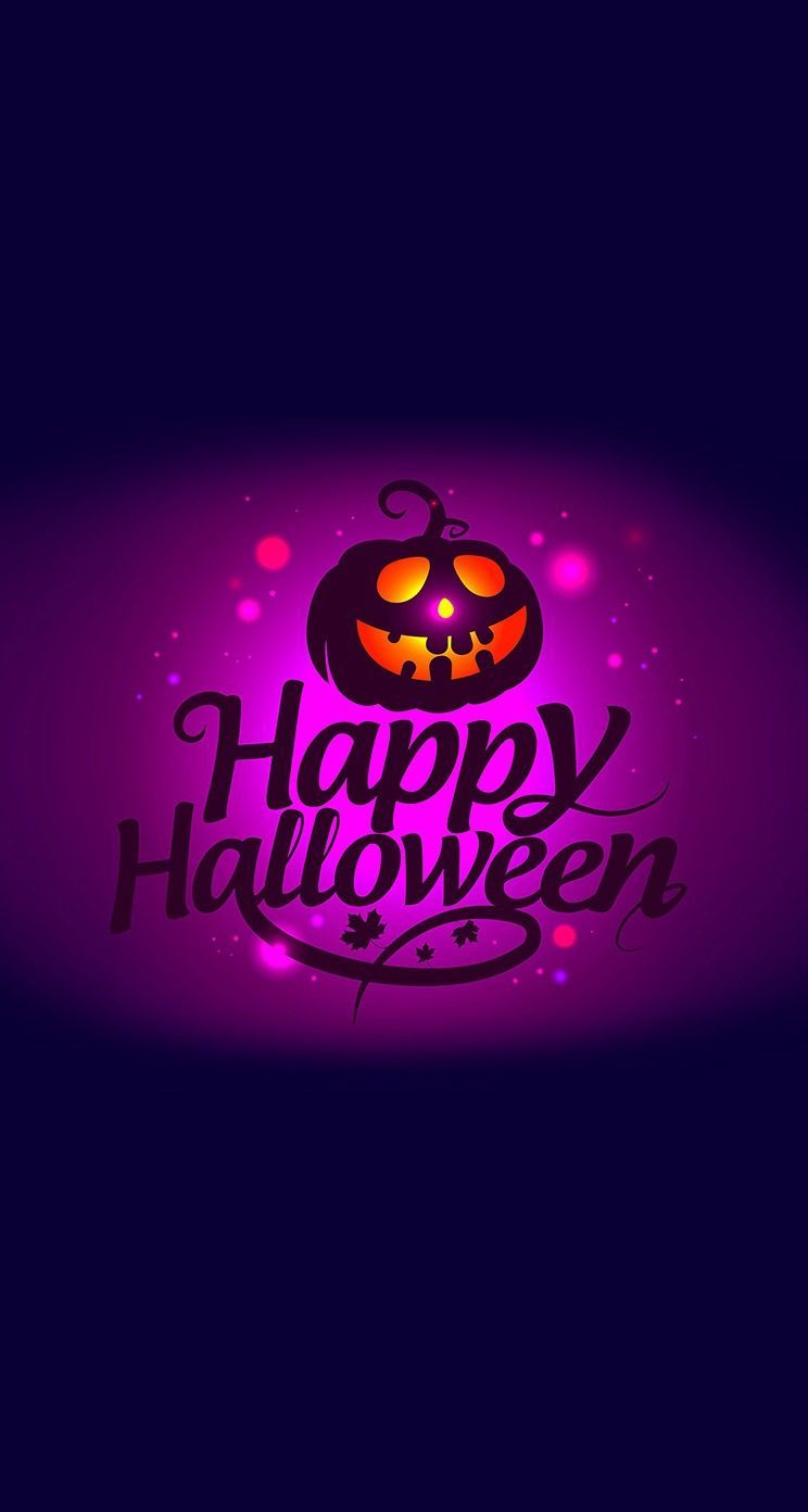 Halloween Purple And Orange Wallpapers Wallpaper Cave