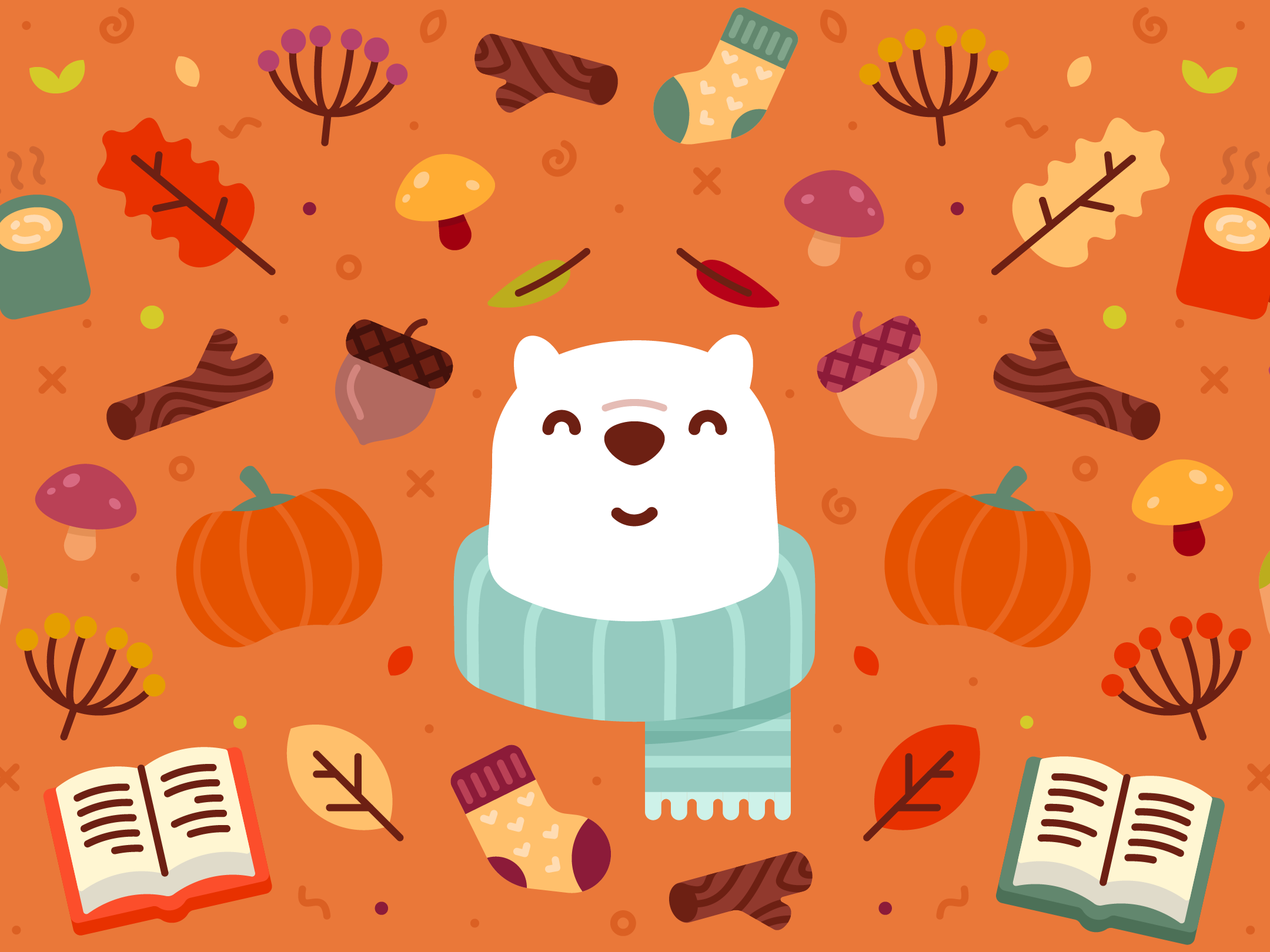 Bear Themed Wallpaper for your iPhone, iPad, and Mac