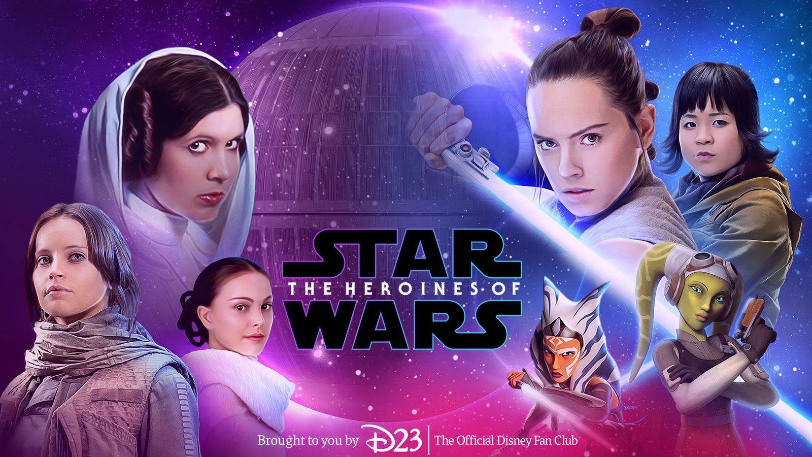 Star Wars Heroines Wallpaper for Your Desktop, Tablet or Phone