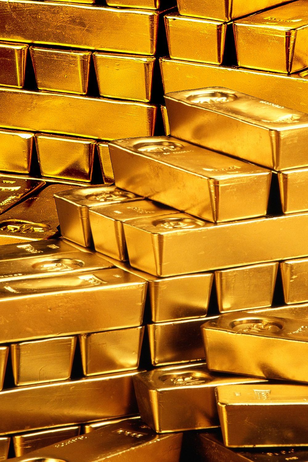 Gold bars wallpaper. Gold bullion bars, Gold reserve, Gold money