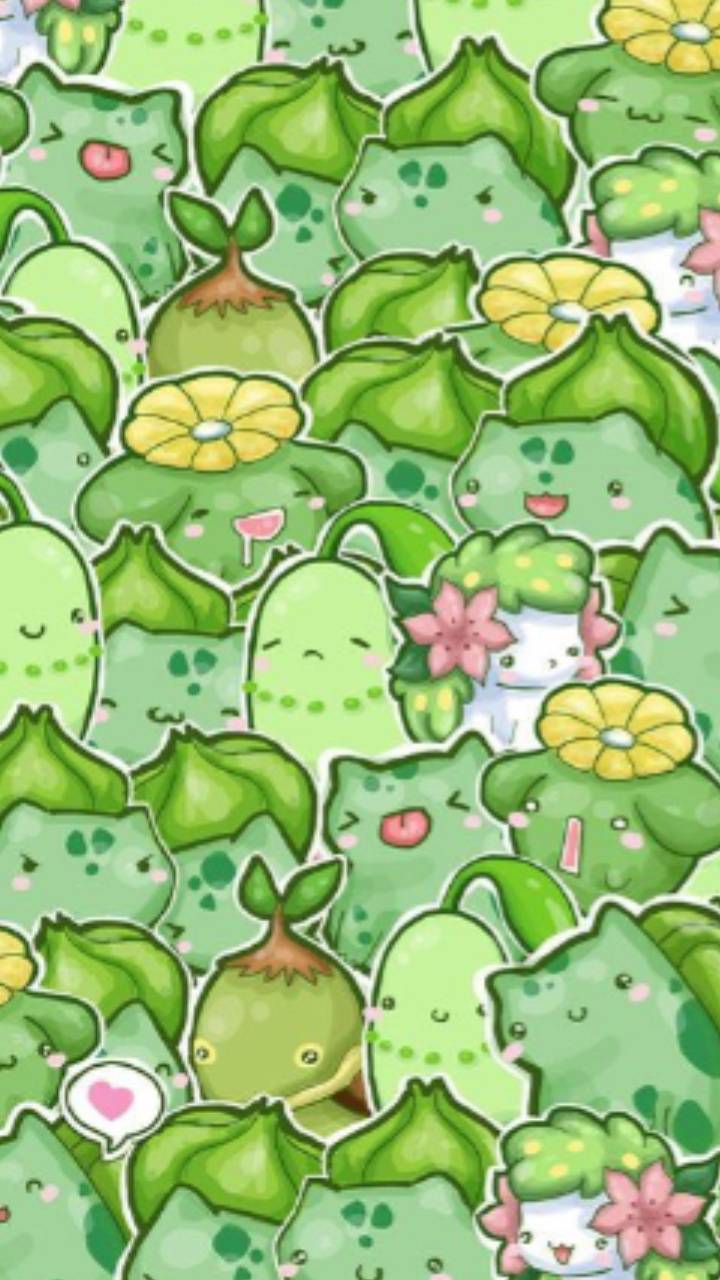 Grass pokemon wallpaper