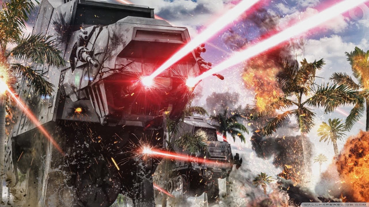 Star Wars Battlefront One: Scarif DLC Walker Assault Gameplay (Rebels)