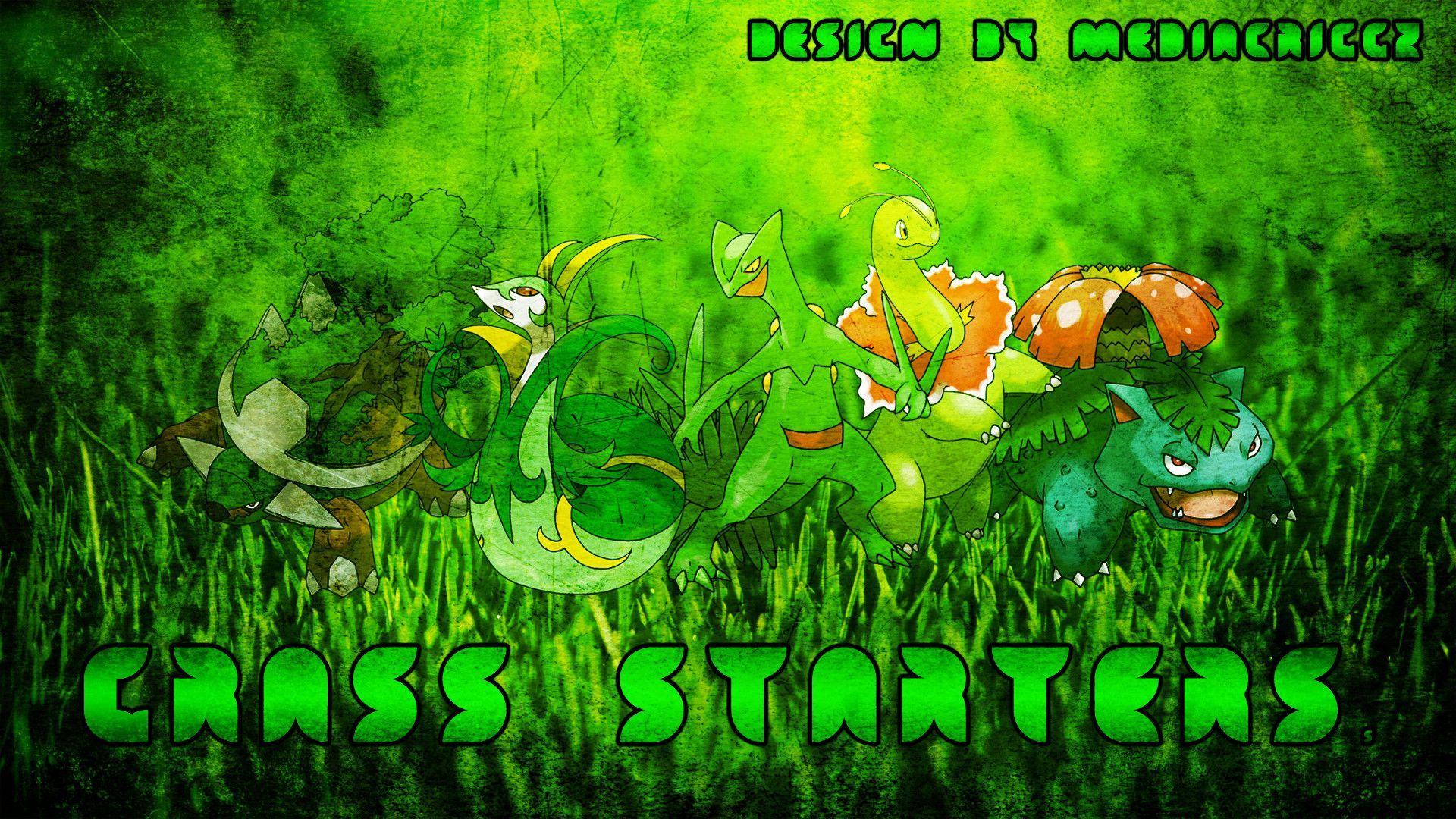 Grass Pokemon Wallpaper