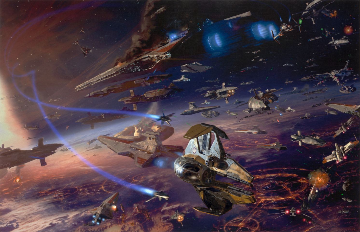 Film and Video Concept. Star Wars: Battle Of Coruscant Rey Books. Star wars ships, Star wars clone wars, Star wars poster
