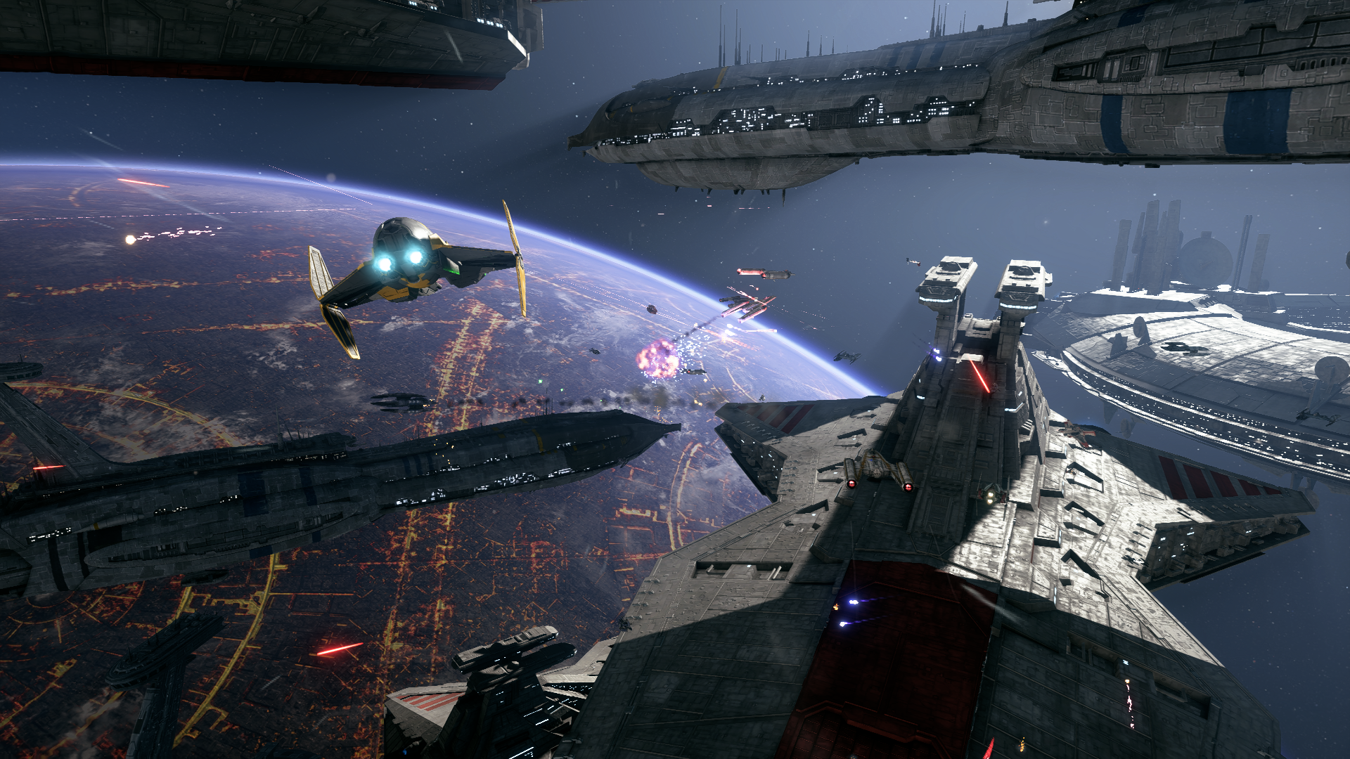 Mad shoutout to IMC for their Battle of Coruscant mod. Just played it and am very impressed. The amount of work that went into this masterpiece must have been immense. Bravo!