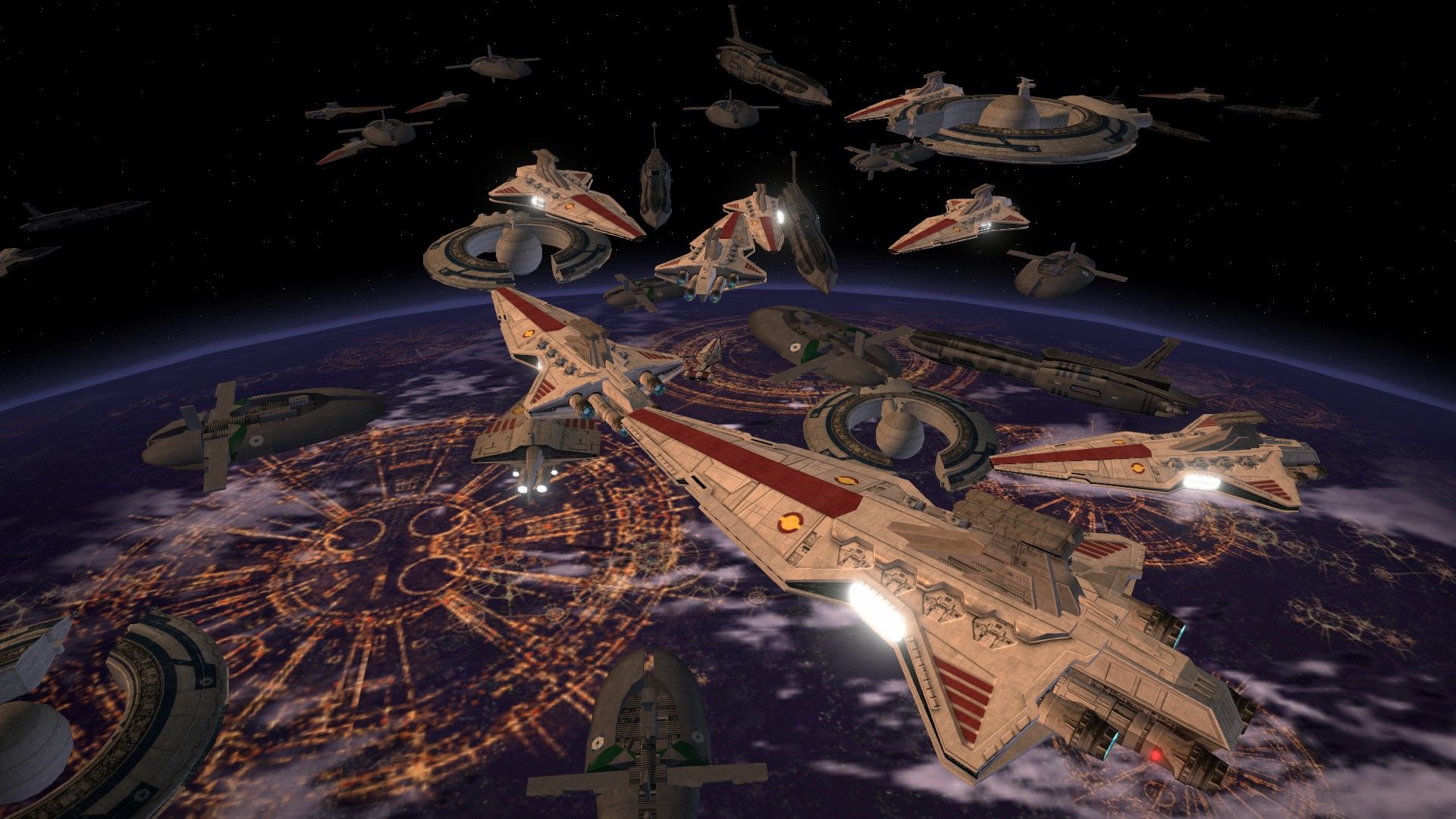 Updated Battle of Coruscant image Era Mod for Star Wars Battlefront II
