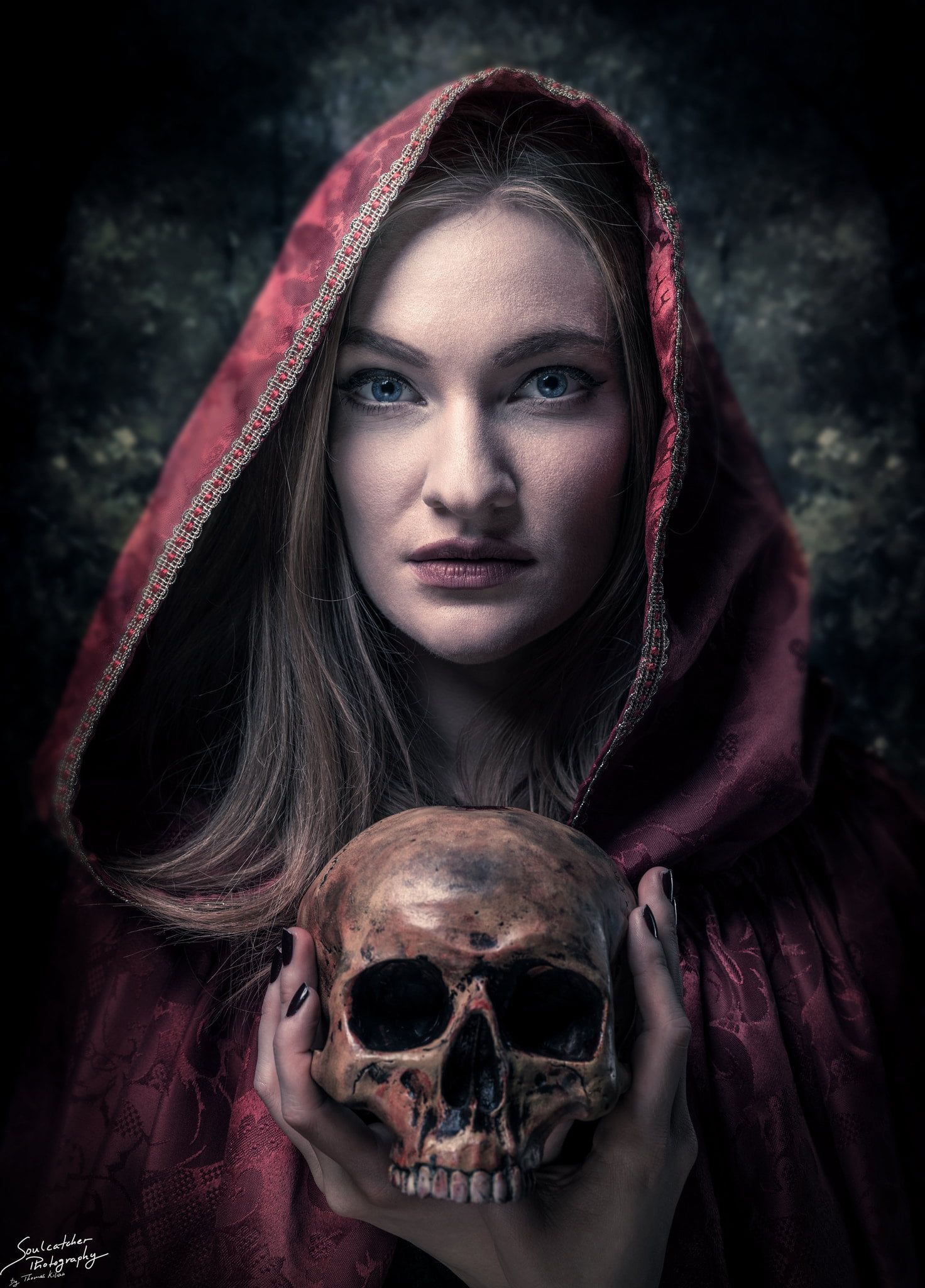 Skull, Women, Model, Fantasy Girl, Horror, Fear, Spooky, Fantasy Skull Wallpaper & Background Download
