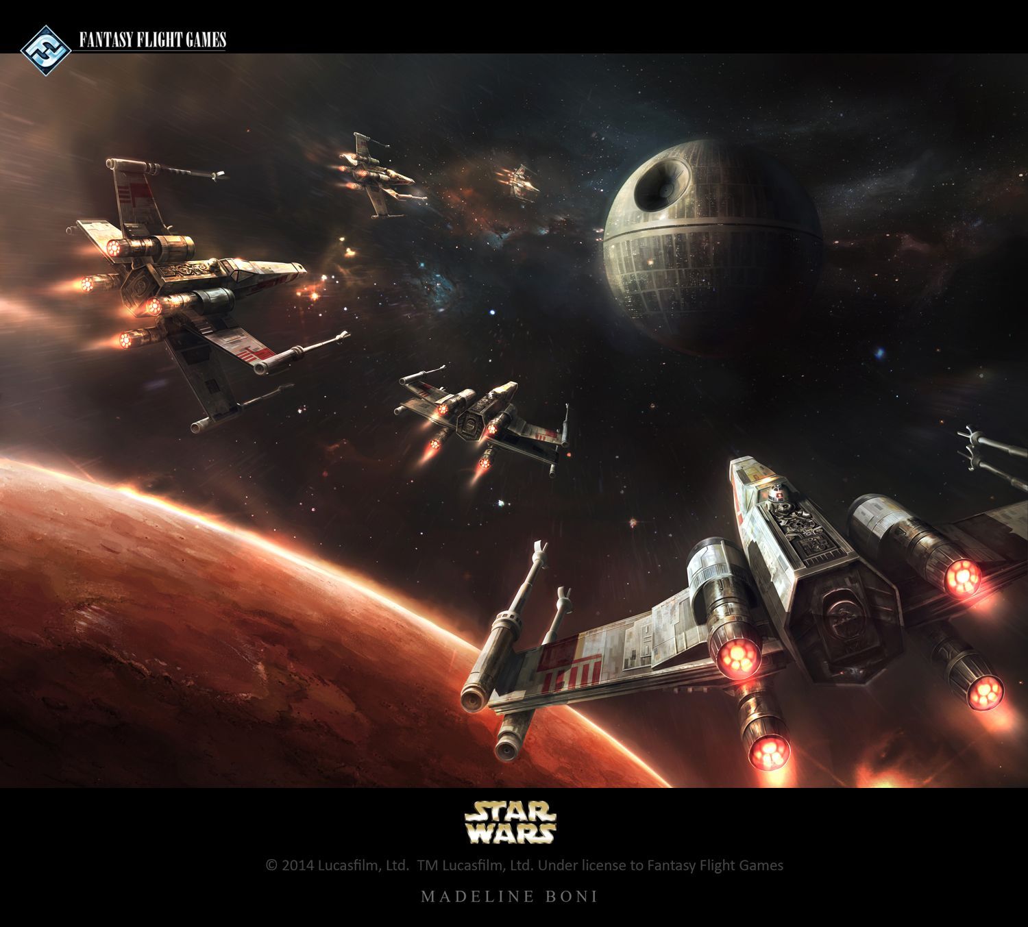 The Defense of Yavin 4. Star wars wallpaper, Star wars fan art, Star wars ships