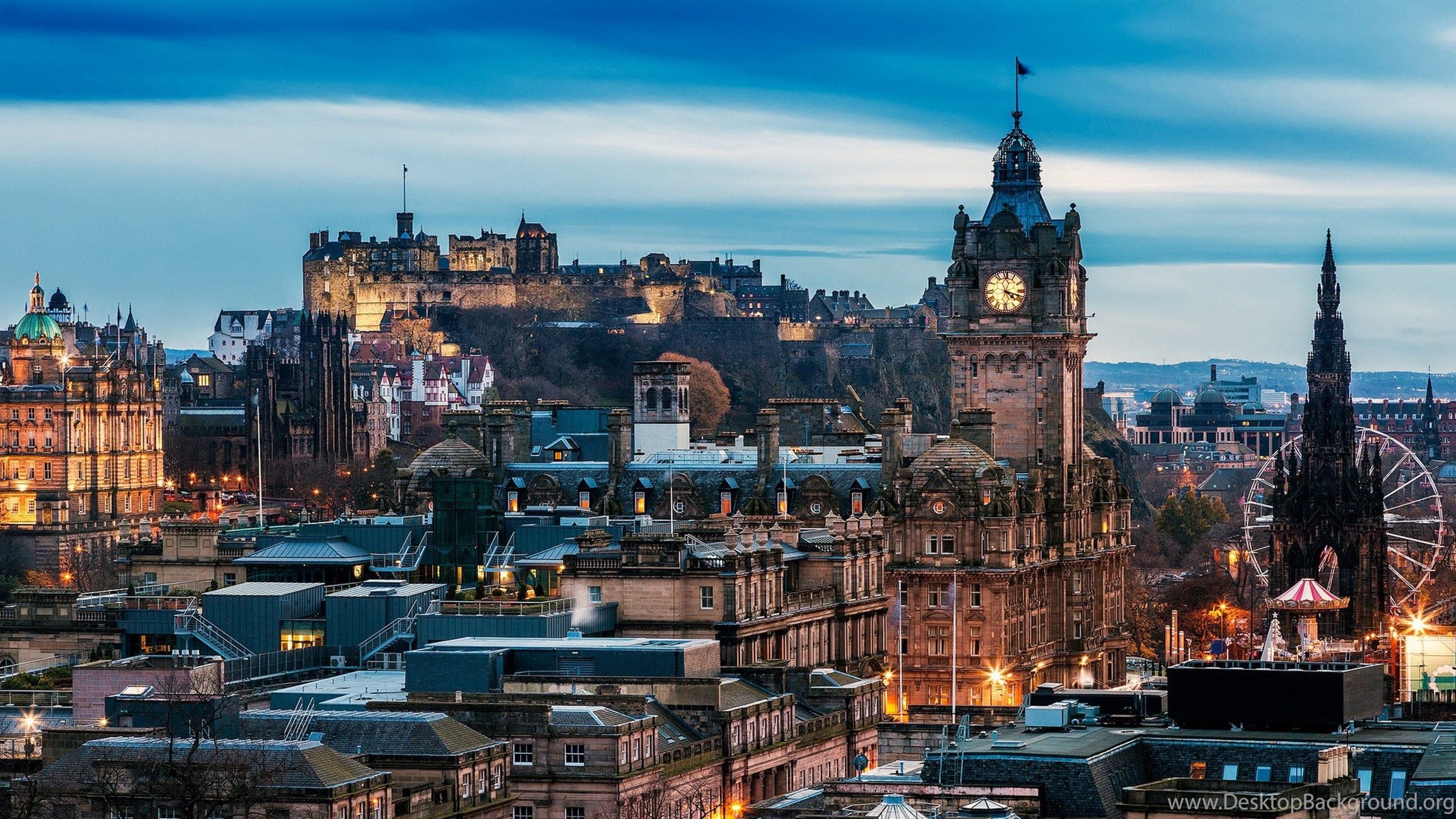 Download Wallpaper 3840x2160 City, Buildings, Sky, View From Above. Desktop Background