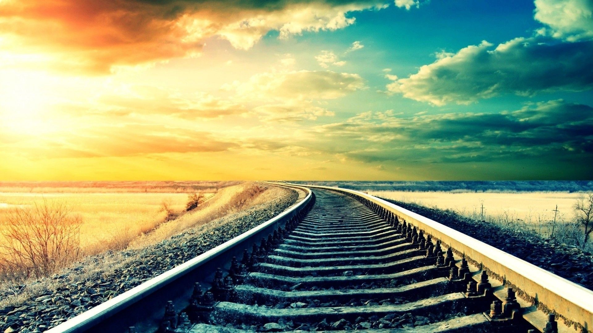 Photography HD Wallpaper. Railroad tracks, Train tracks, Life