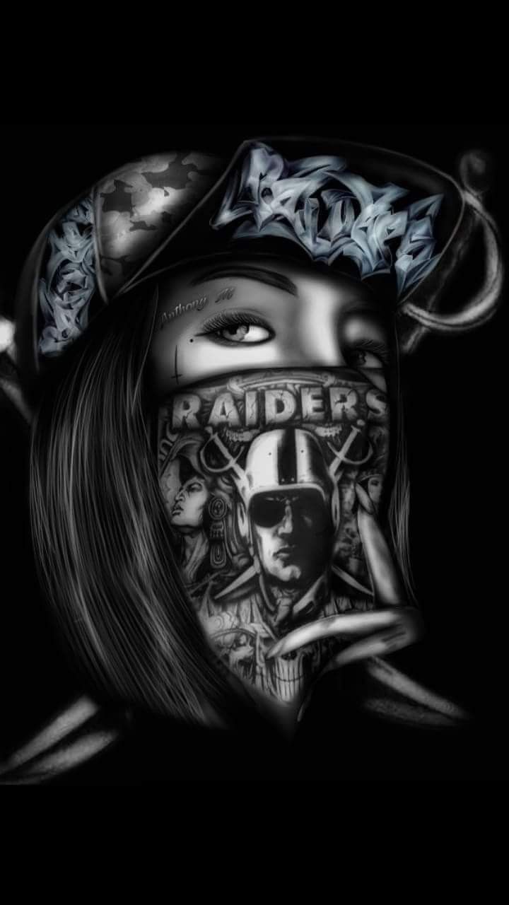 Raider nation. Raiders tattoos, Lowrider art, Chicano art