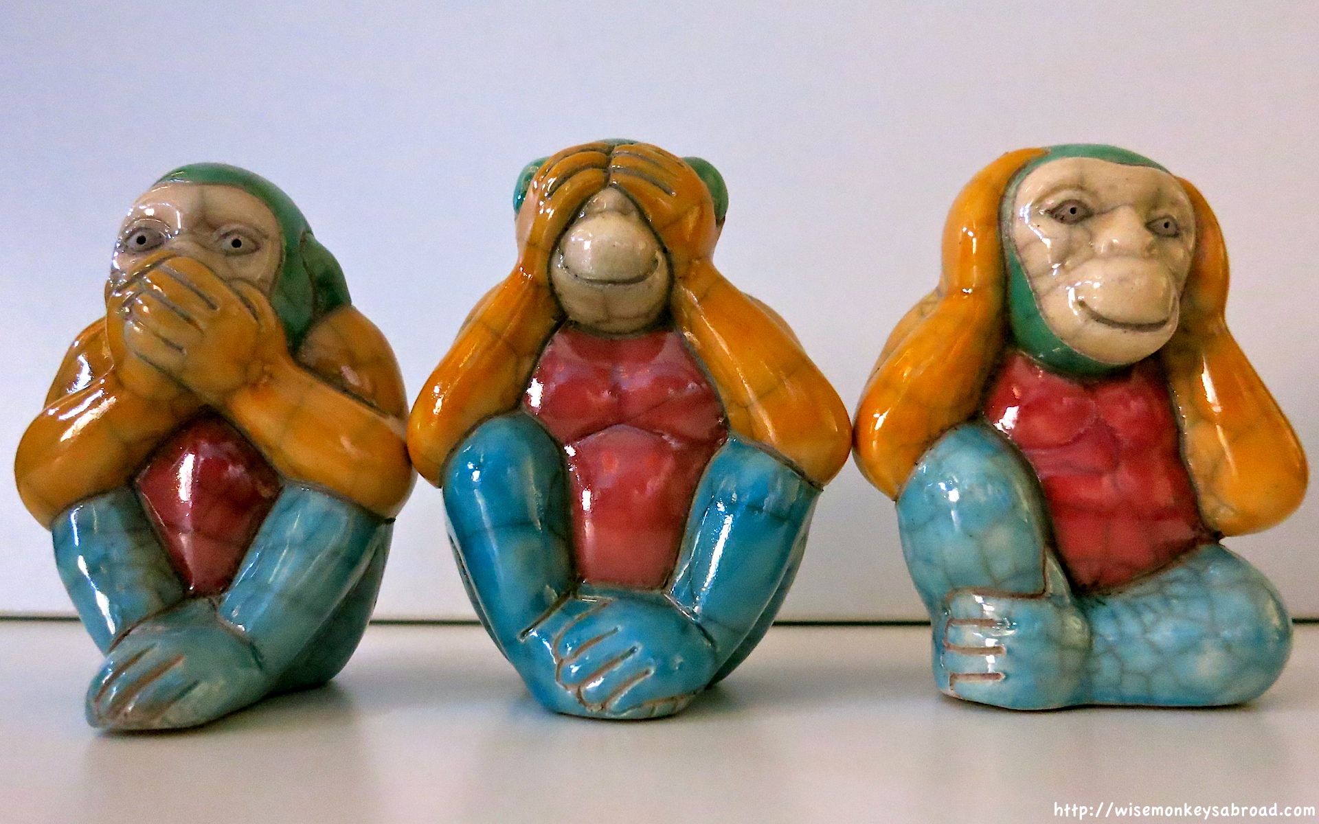Three wise monkeys « wise monkeys abroad