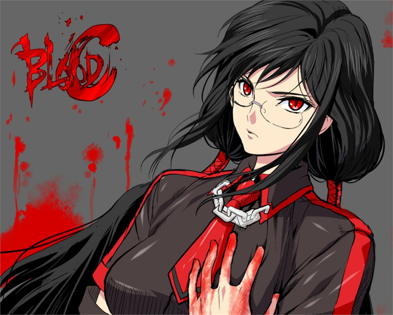 Anime Blood C Wallpaper:1280x1024