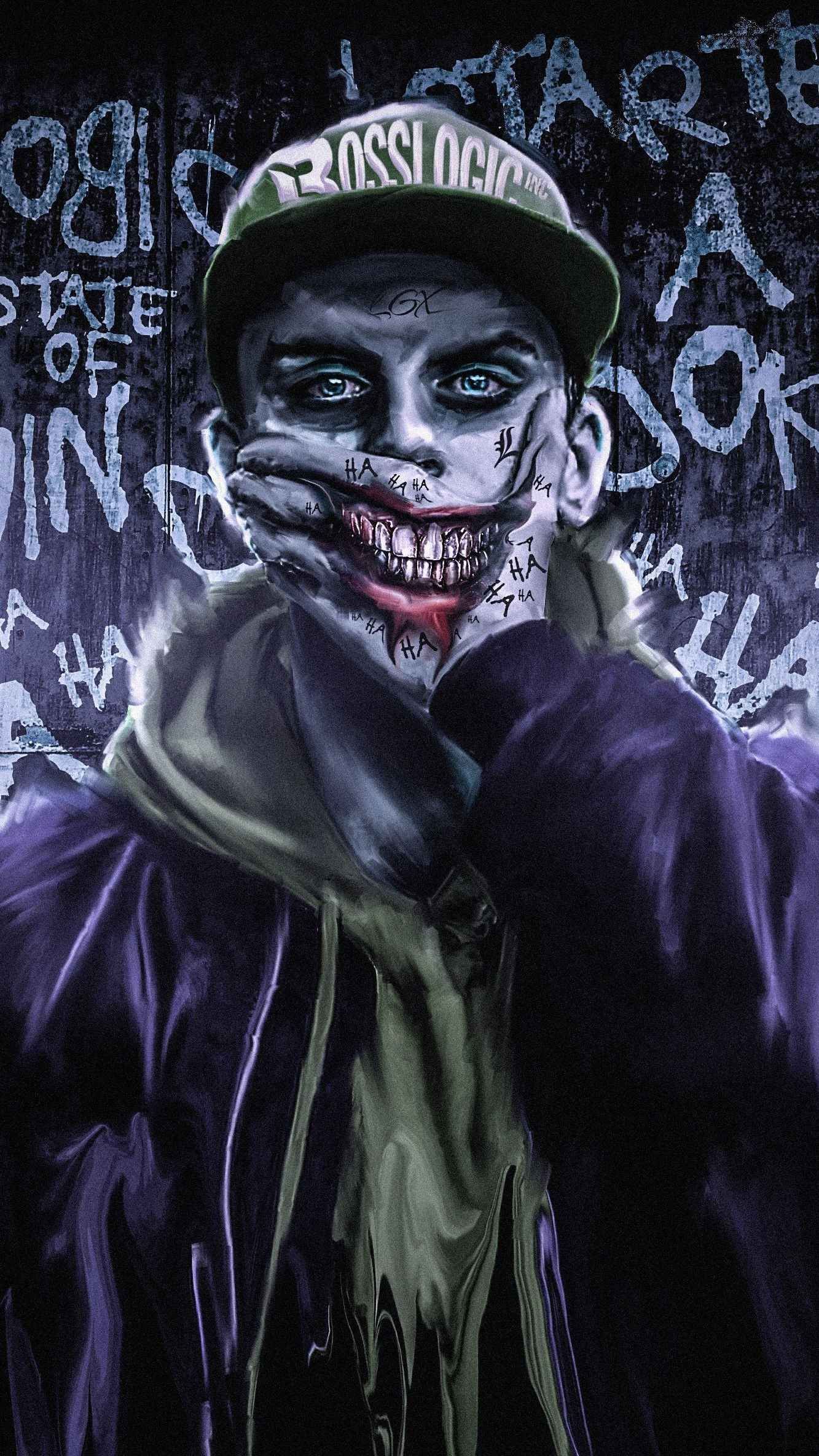 iPhone Wallpaper for iPhone XS, iPhone XR and iPhone X. Joker smile, Joker wallpaper, Joker iphone wallpaper