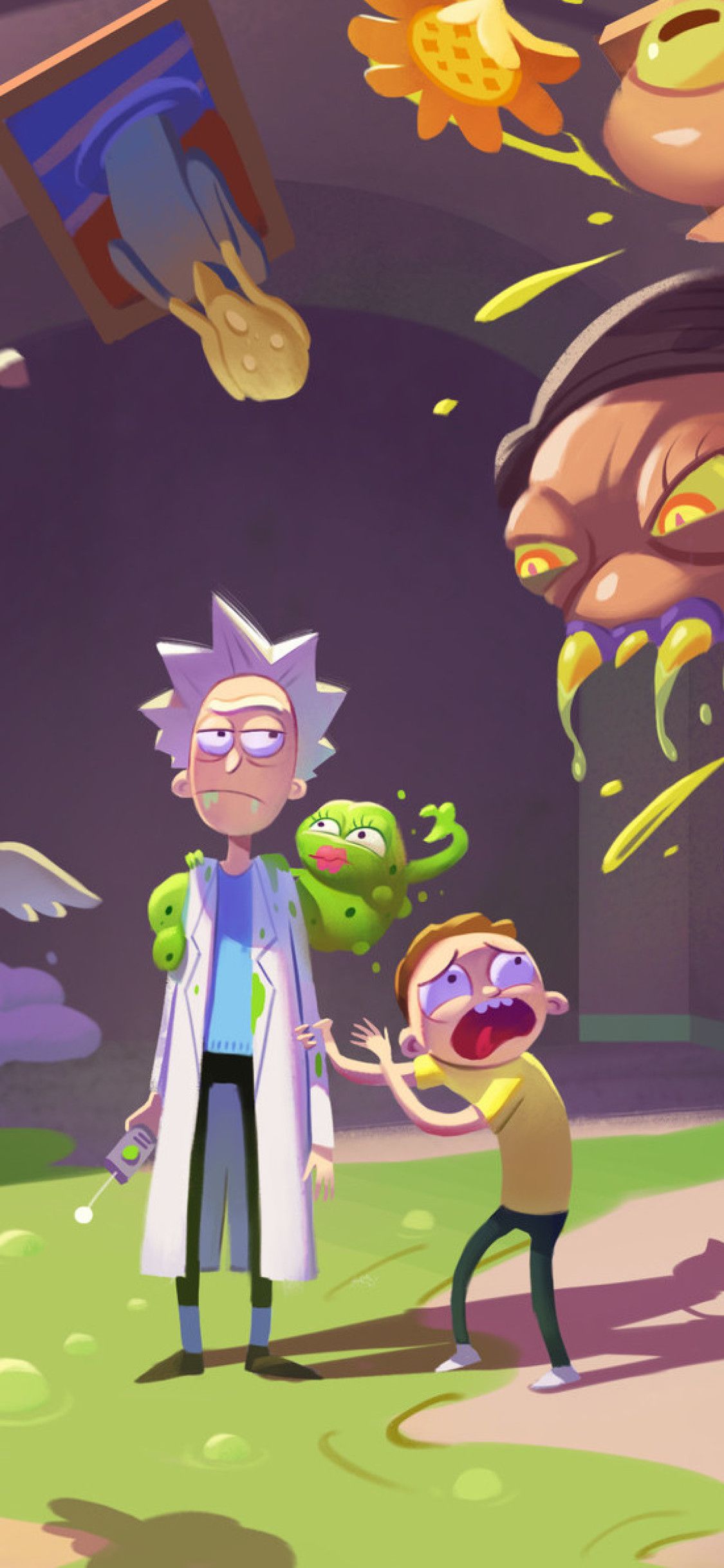 Halloween Rick And Morty Wallpapers - Wallpaper Cave