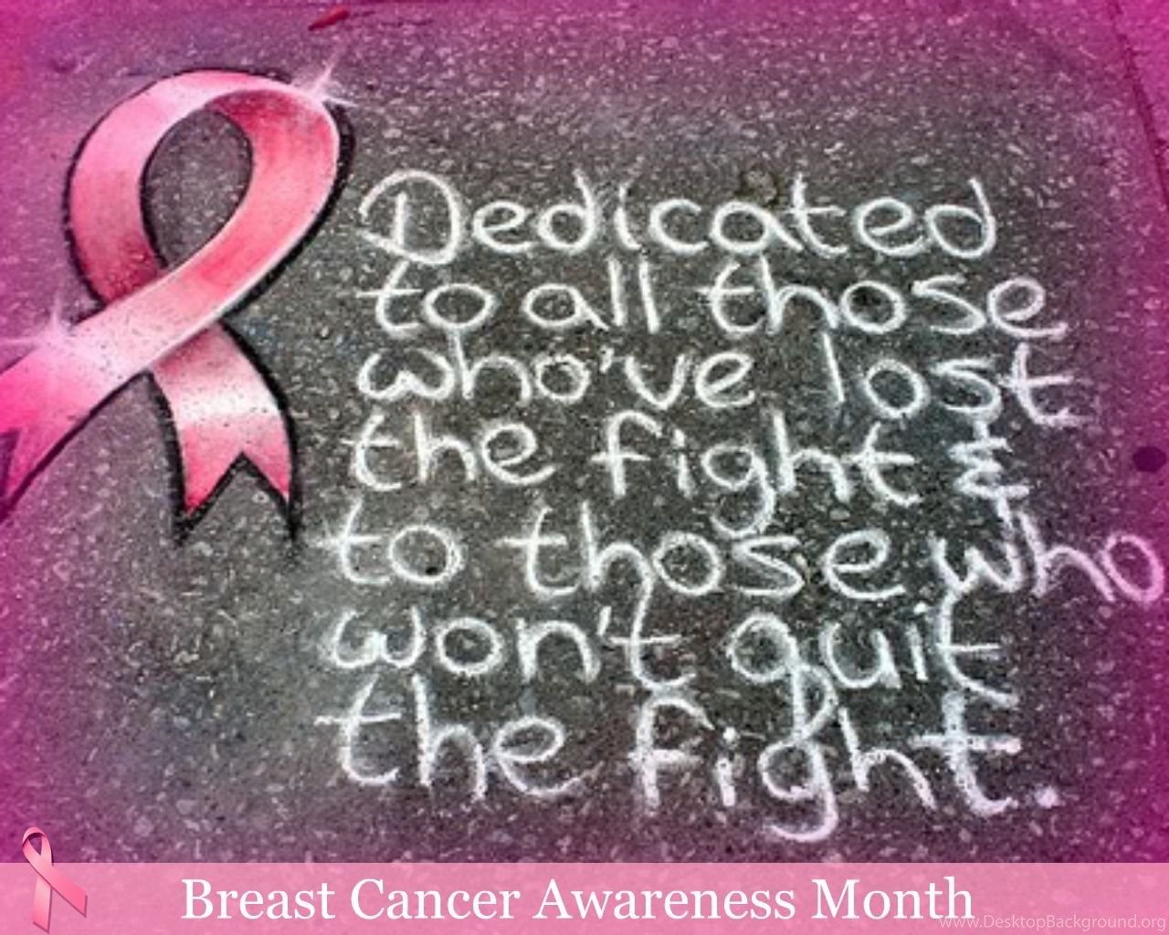 Breast cancer awareness month banner wallpaper breast cancer. Desktop Background