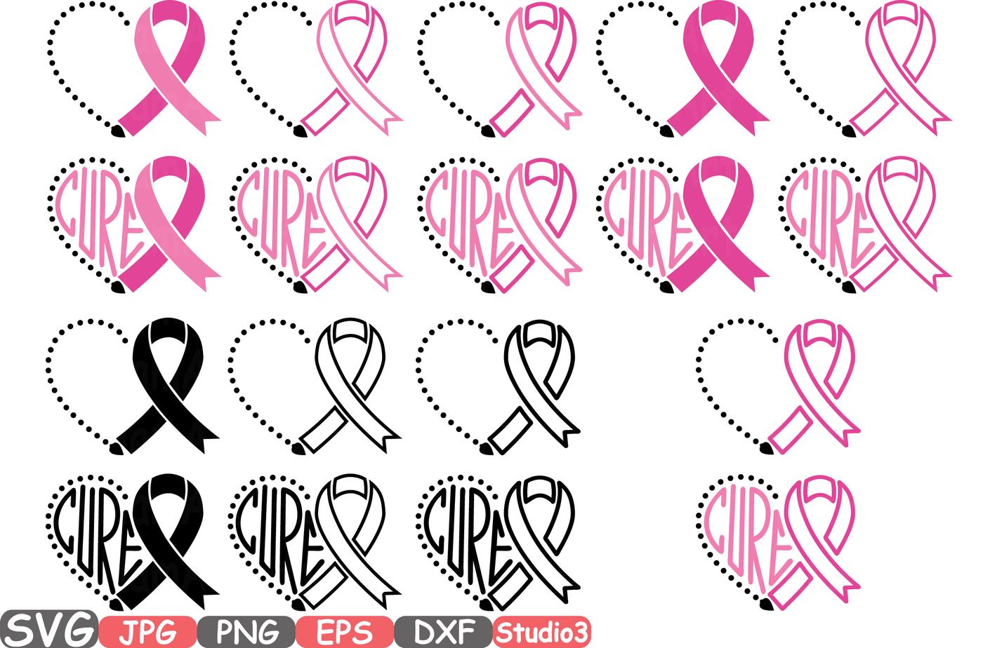 Ribbon Clipart Breast Cancer Wallpaper & Background Download