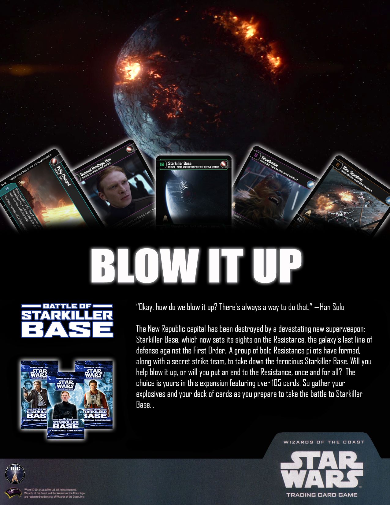 Battle of Starkiller Base. Star Wars Trading Card Game: Independent Development Committee