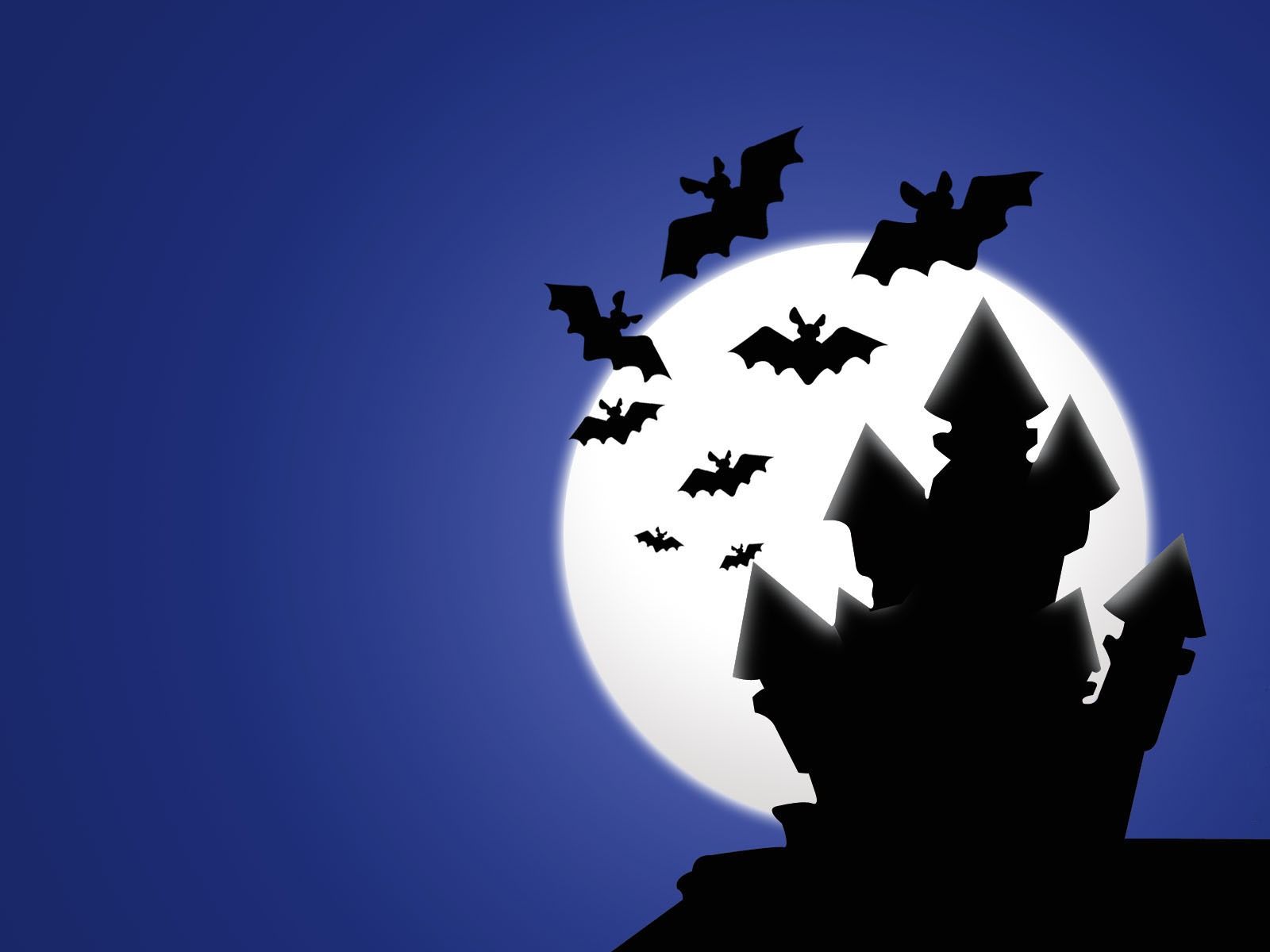 spooky halloween cartoon background