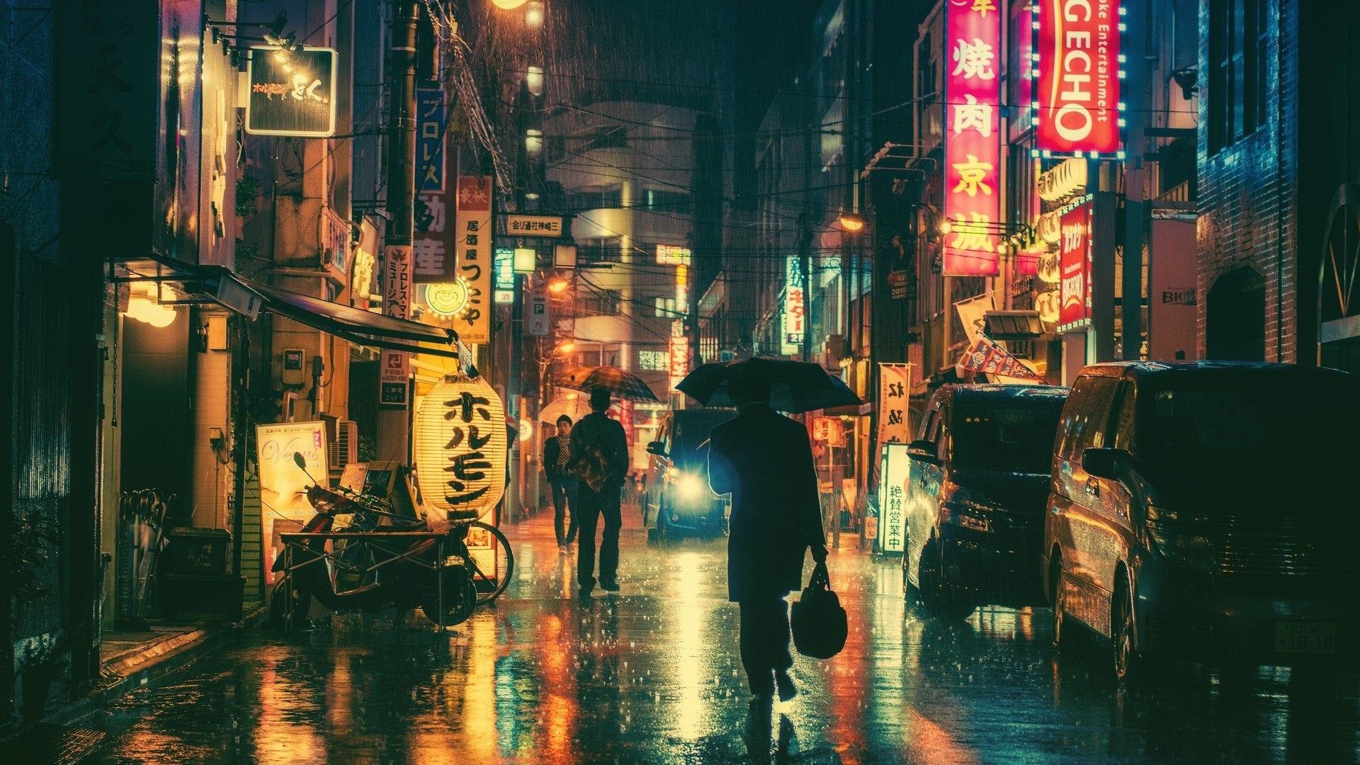 City Nights in Japan