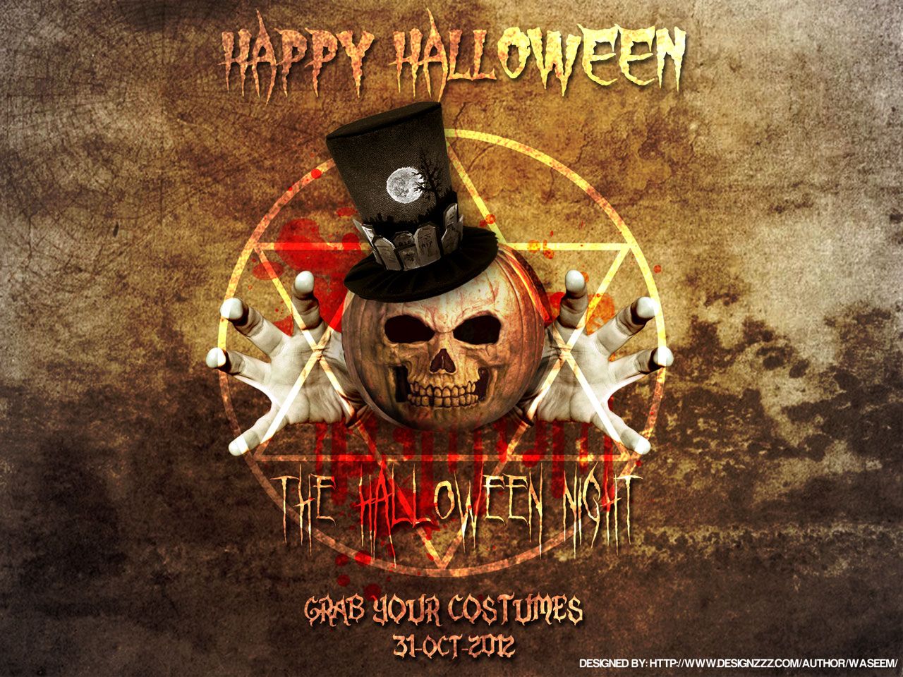 Designing a Smashing Halloween Wallpaper / Poster