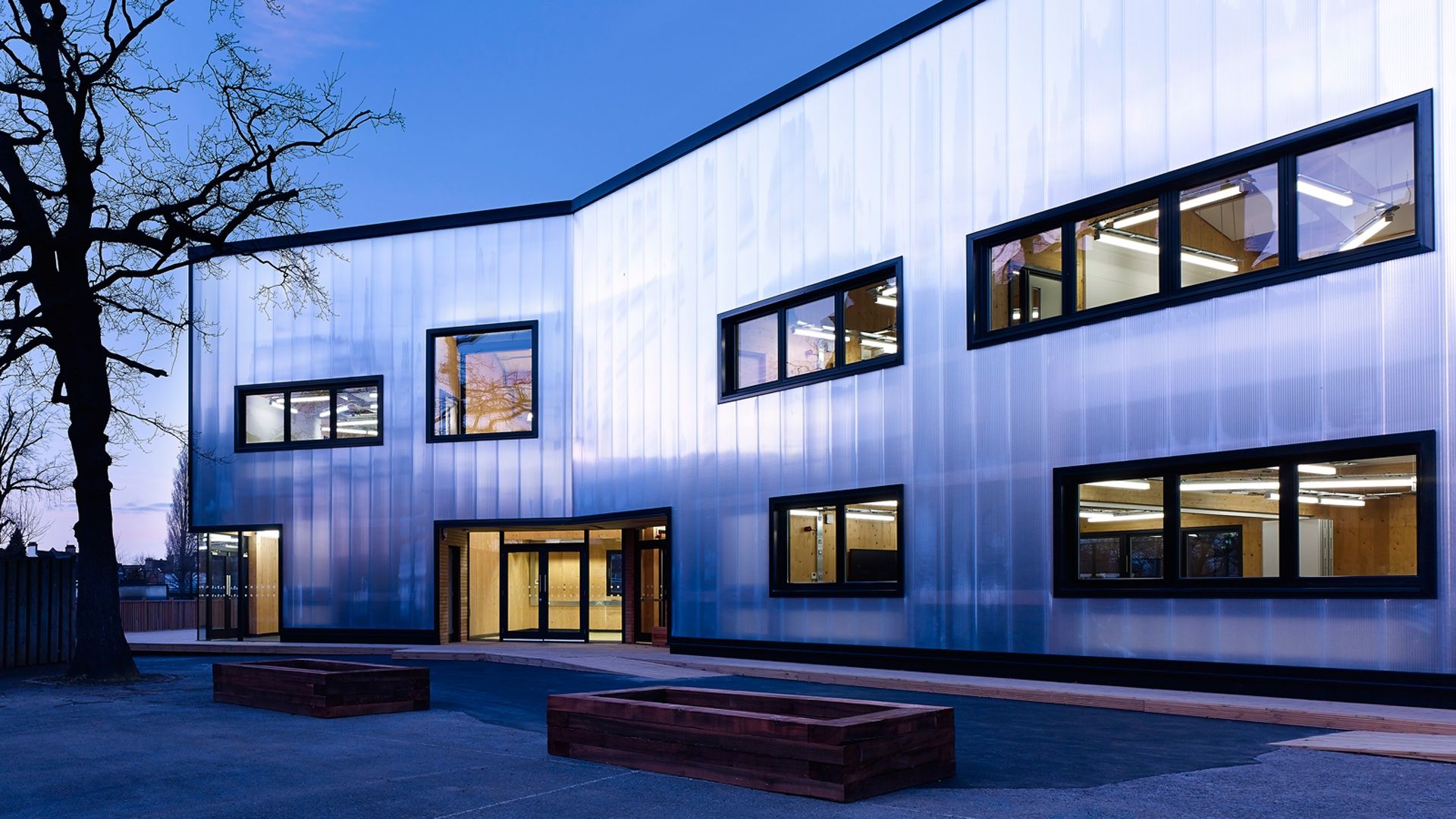 Urban Projects Bureau's school building uses creative solutions inspired