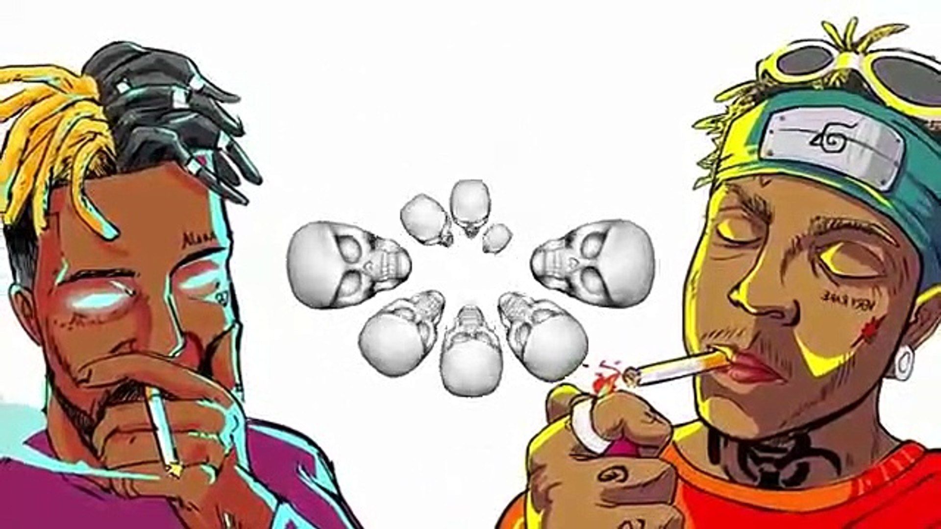 Ski Mask Xxxtentacion And Juice Wrld Wallpapers Wallpaper Cave