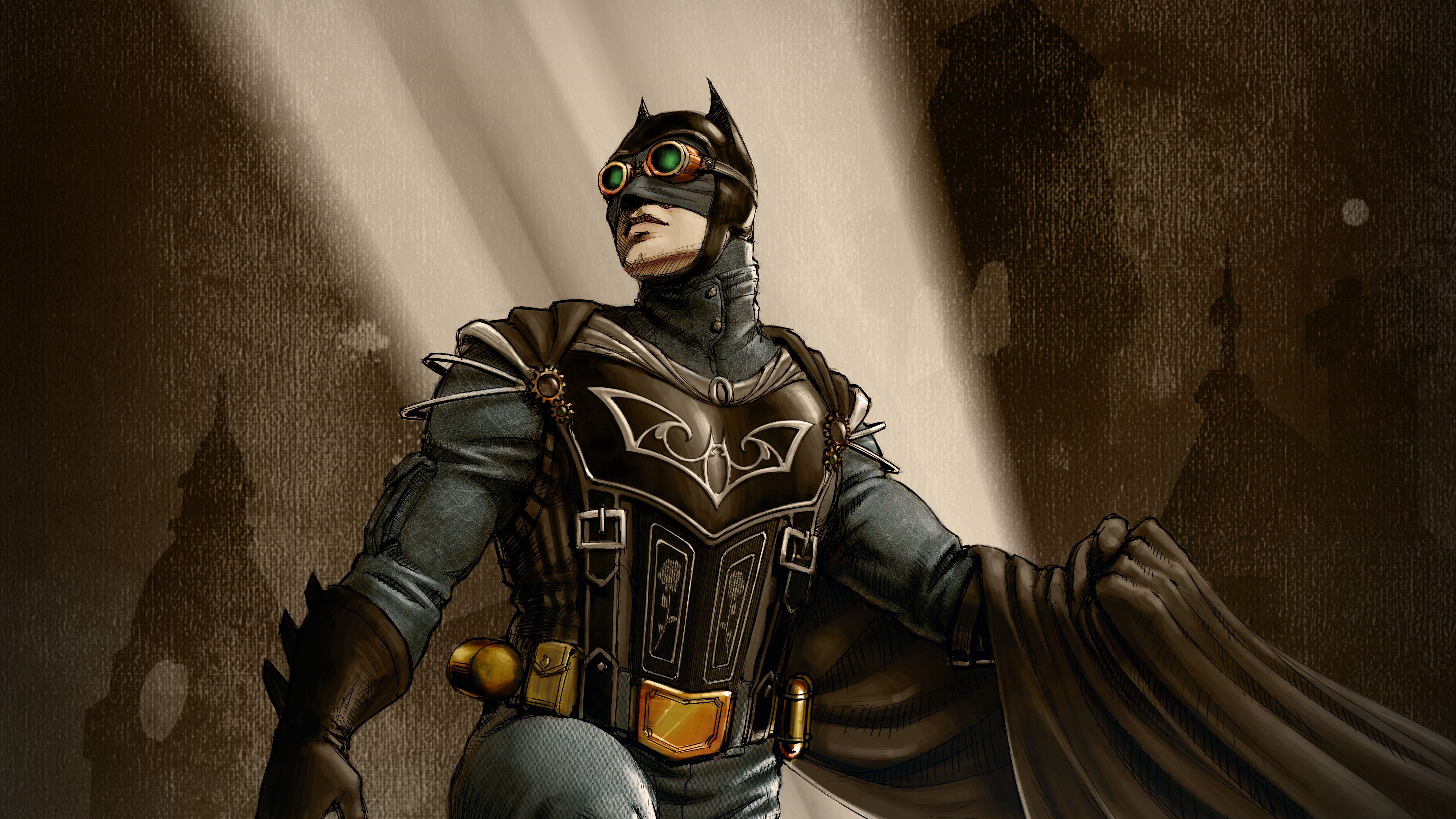 Steampunk Batman 5k Laptop Full HD 1080P HD 4k Wallpaper, Image, Background, Photo and Picture