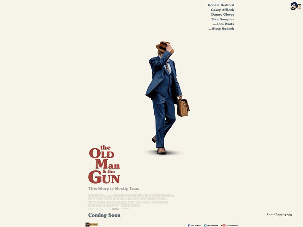 The Old Man and the Gun Movie Wallpaper