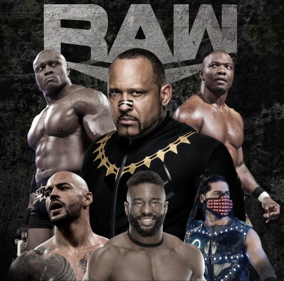 Ricochet Cedric Alexander & Mustafa Ali Def Bobby Lashley MVP & Shelton Benjamin on Monday. Shelton benjamin, Roman reigns, Nia jax