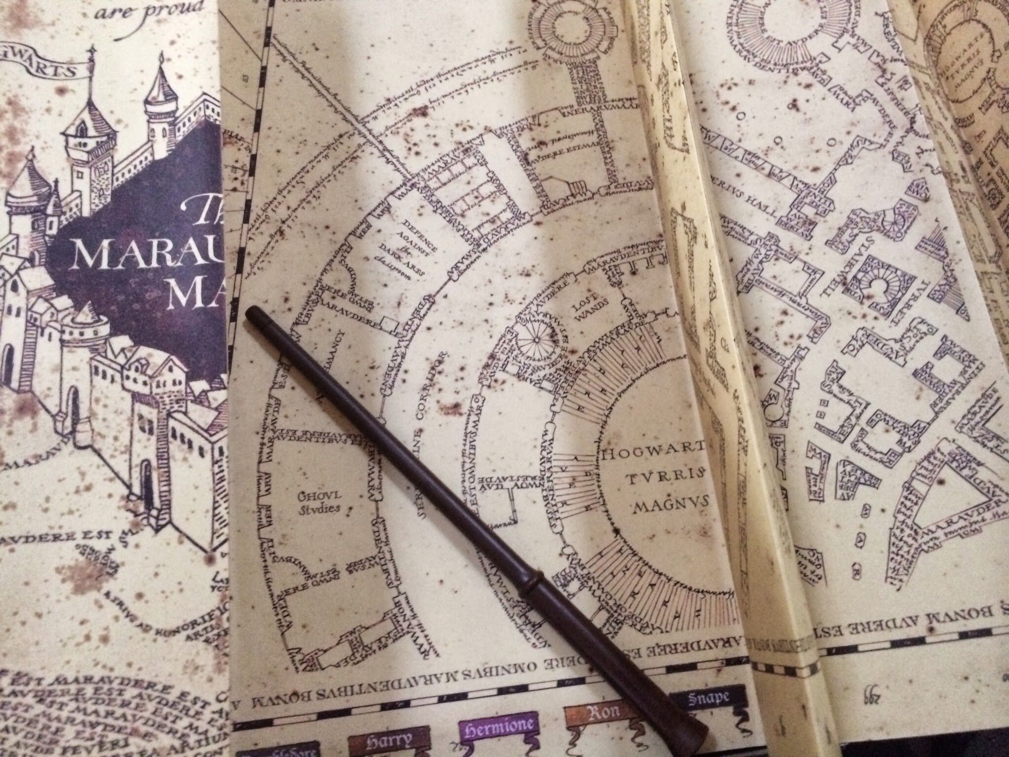 Universal Orlando Merch Harry Potter Marauder's Map