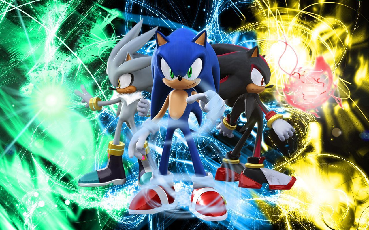 Sonic Shadow and Silver Wallpapers.