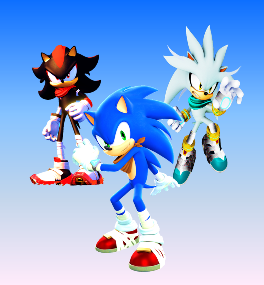 Sonic Shadow And Silver Wallpaper Boom Sonic Shadow Silver