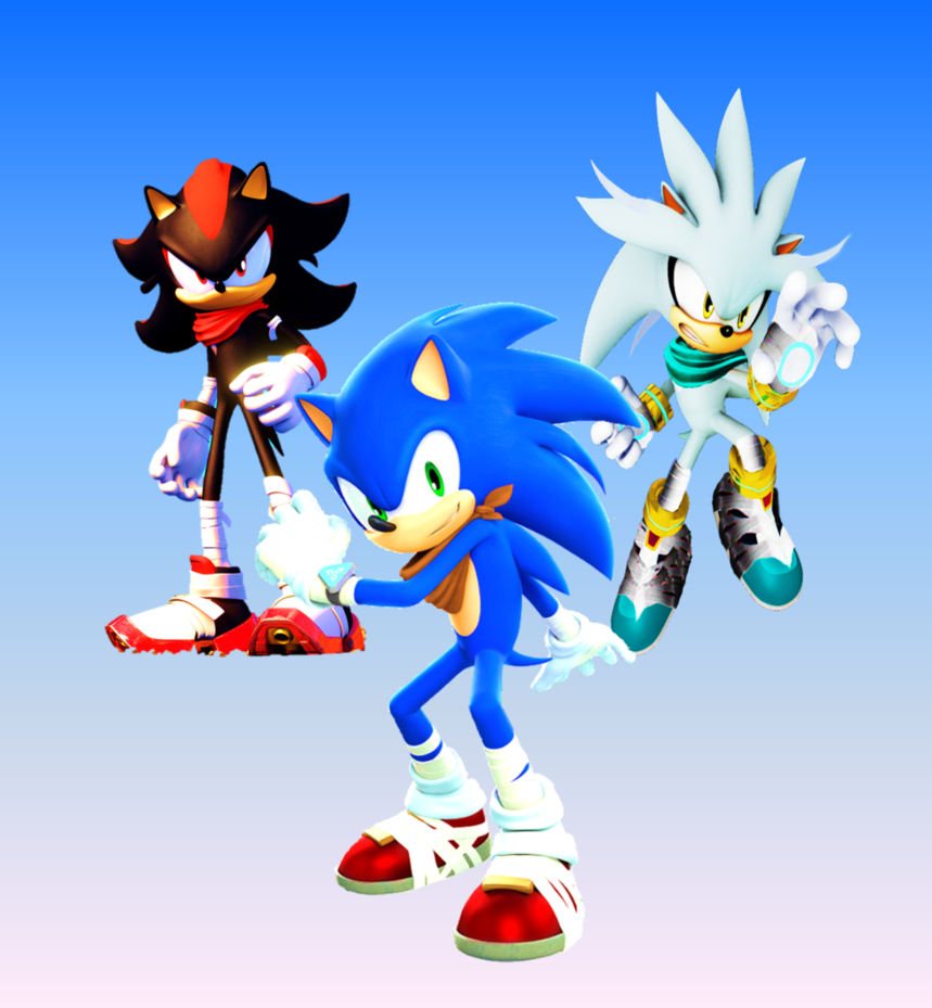 Sonic, Shadow, Silver the Hedgehogs - Other & Anime Background Wallpapers  on Desktop Nexus (Image 818607)