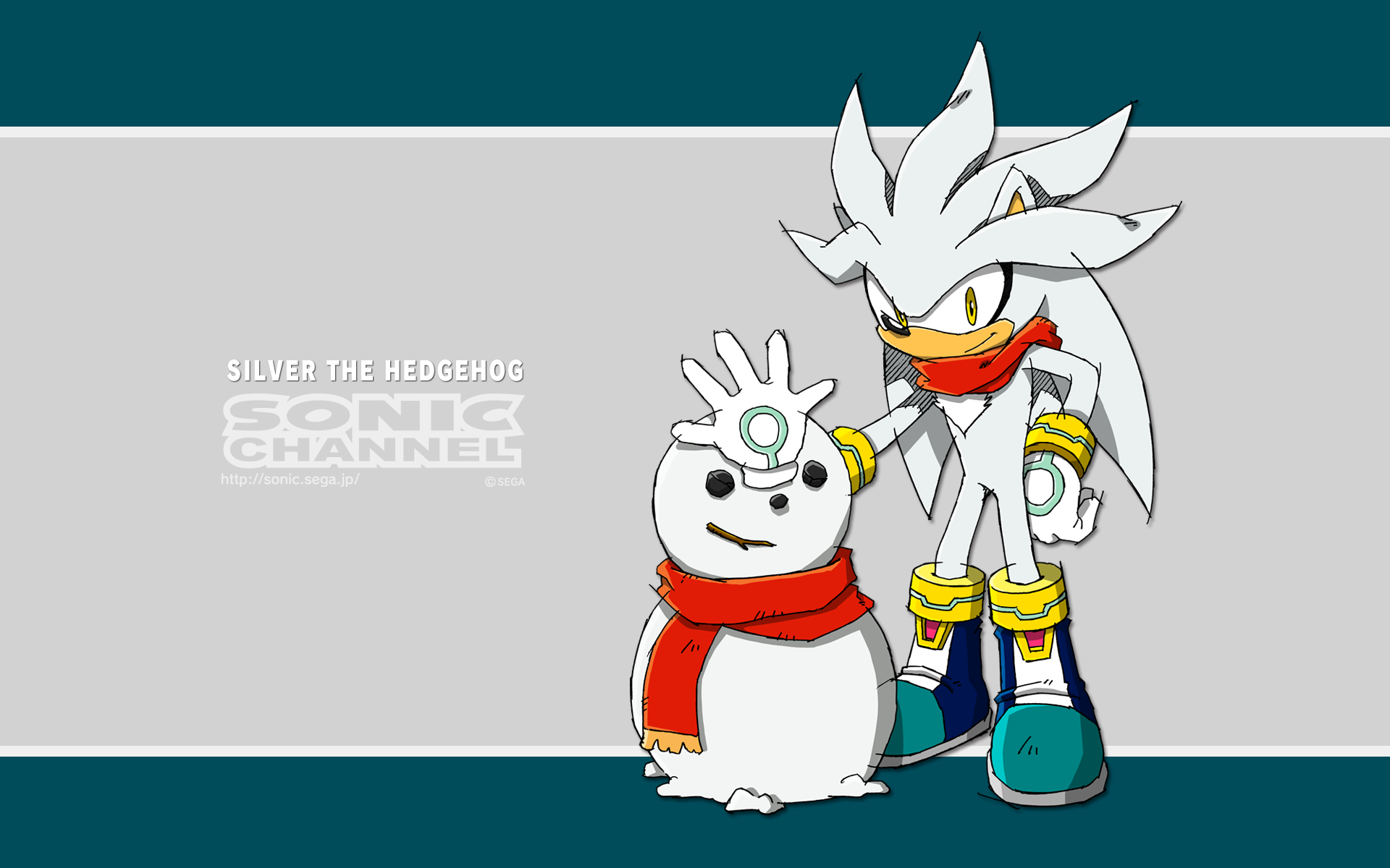 Silver the Hedgehog (January 2014) Channel Wallpaper