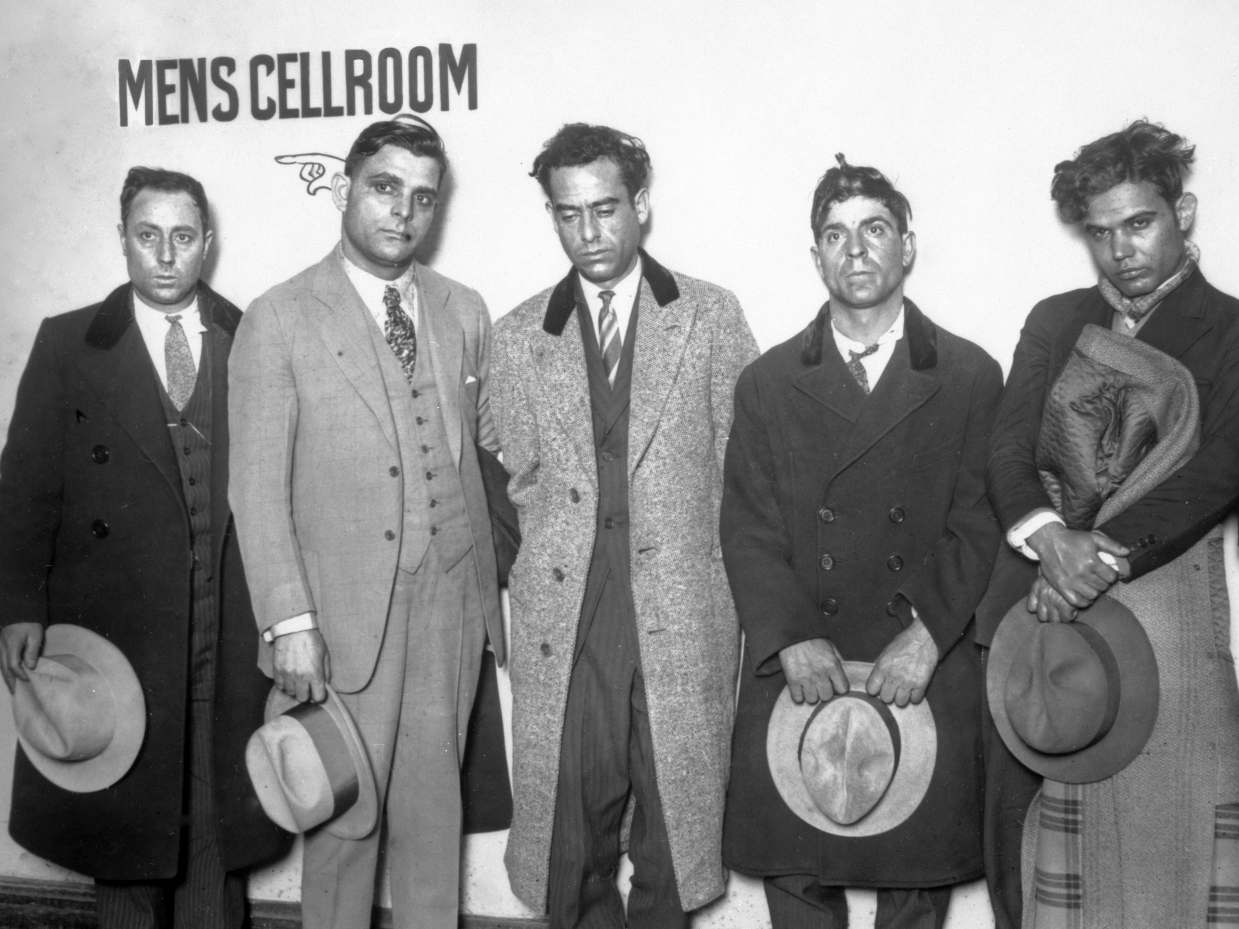 Vintage Picture Of The Italian American Mob