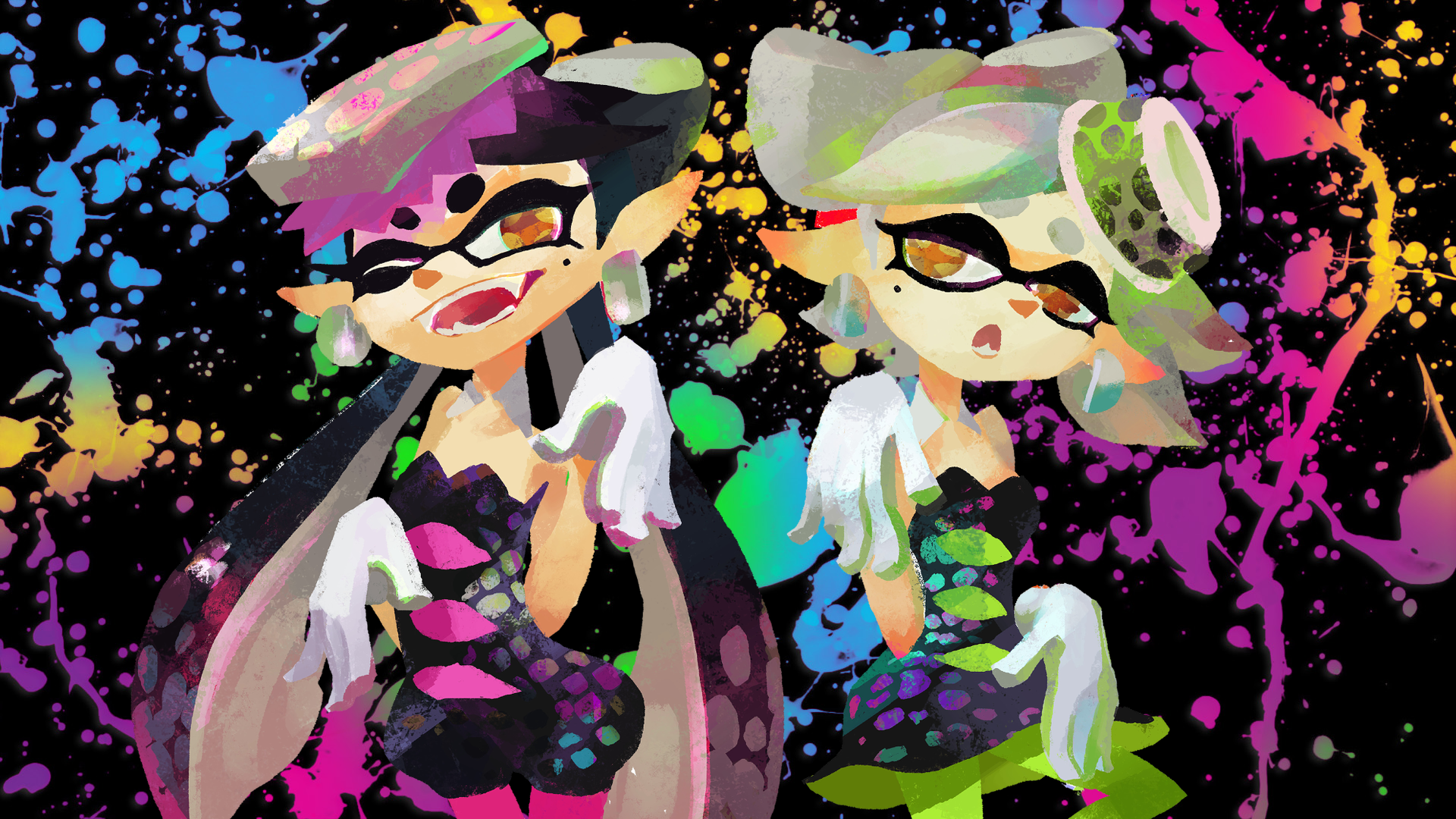 Sharing Is Caring 2 Squid Sisters Wallpaper & Background Download