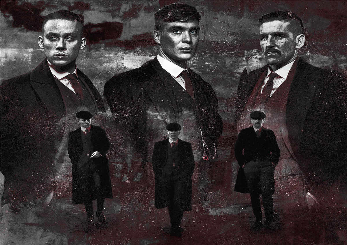 Peaky Blinders Movie TV Wall Art Wall Decor Coated Art Poster Paintings For Living Room wall art room decor buy 3 get 4