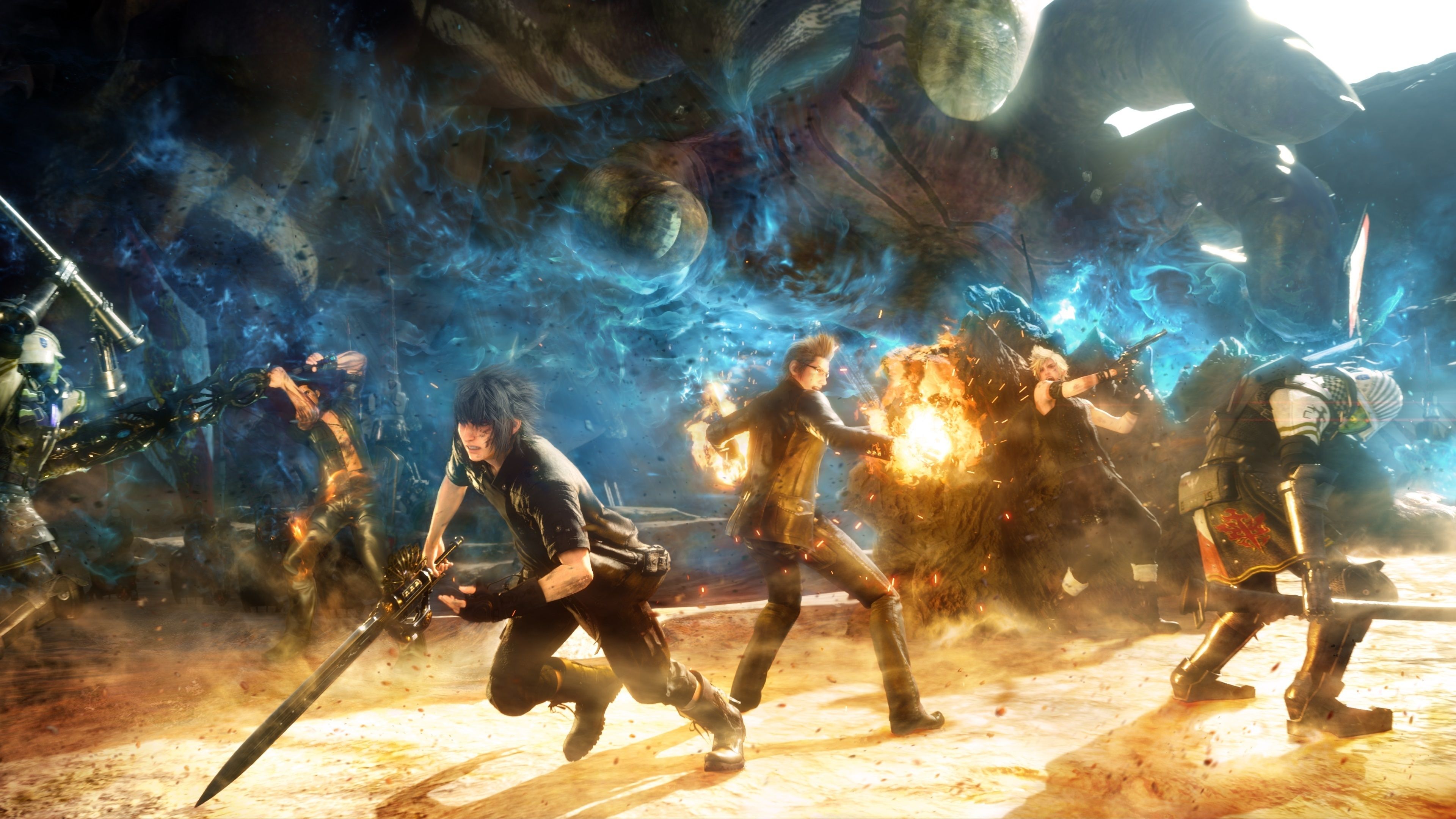 Final Fantasy V Battle HD Wallpaper