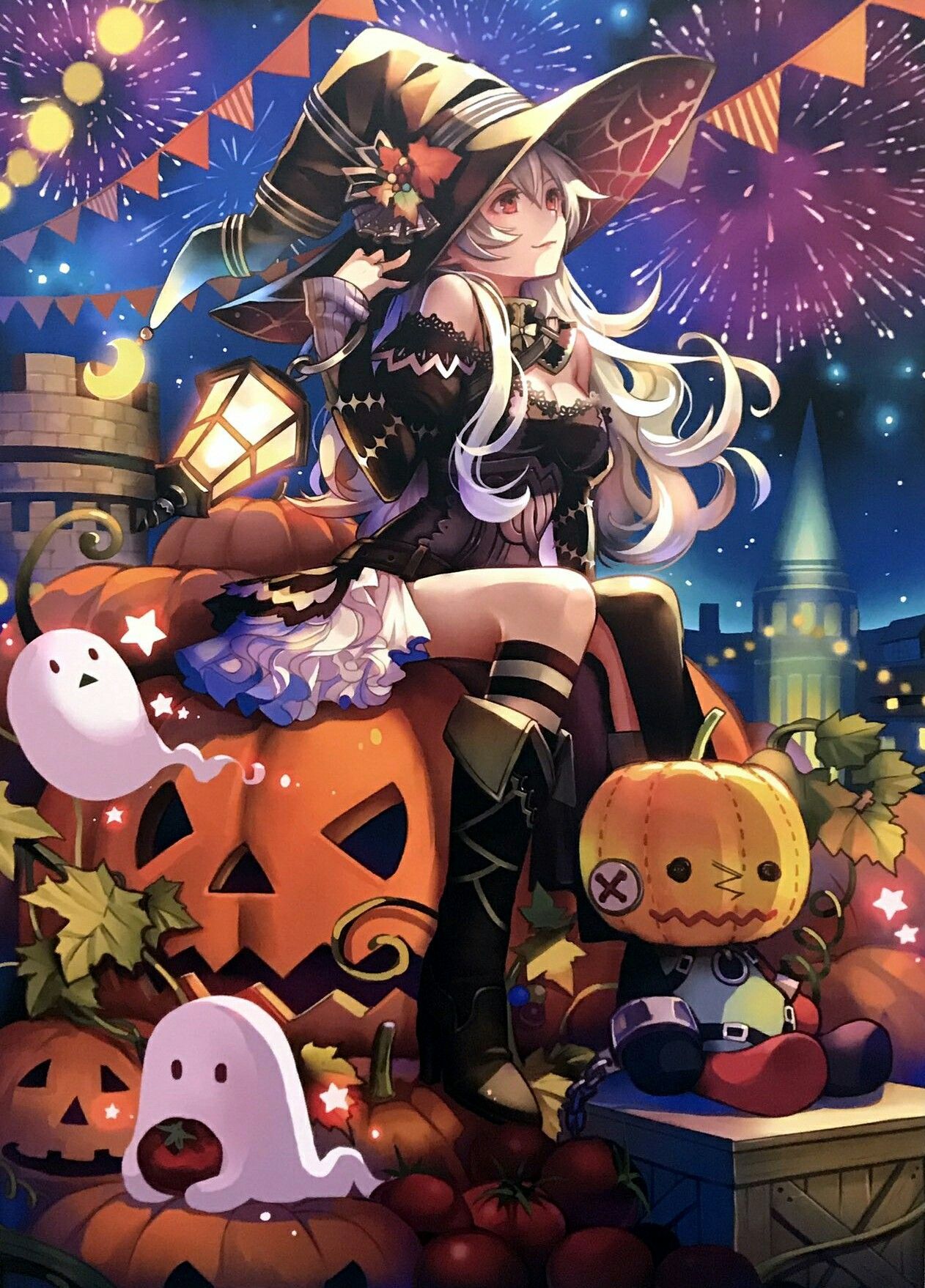Anime Halloween Characters Wallpapers - Wallpaper Cave