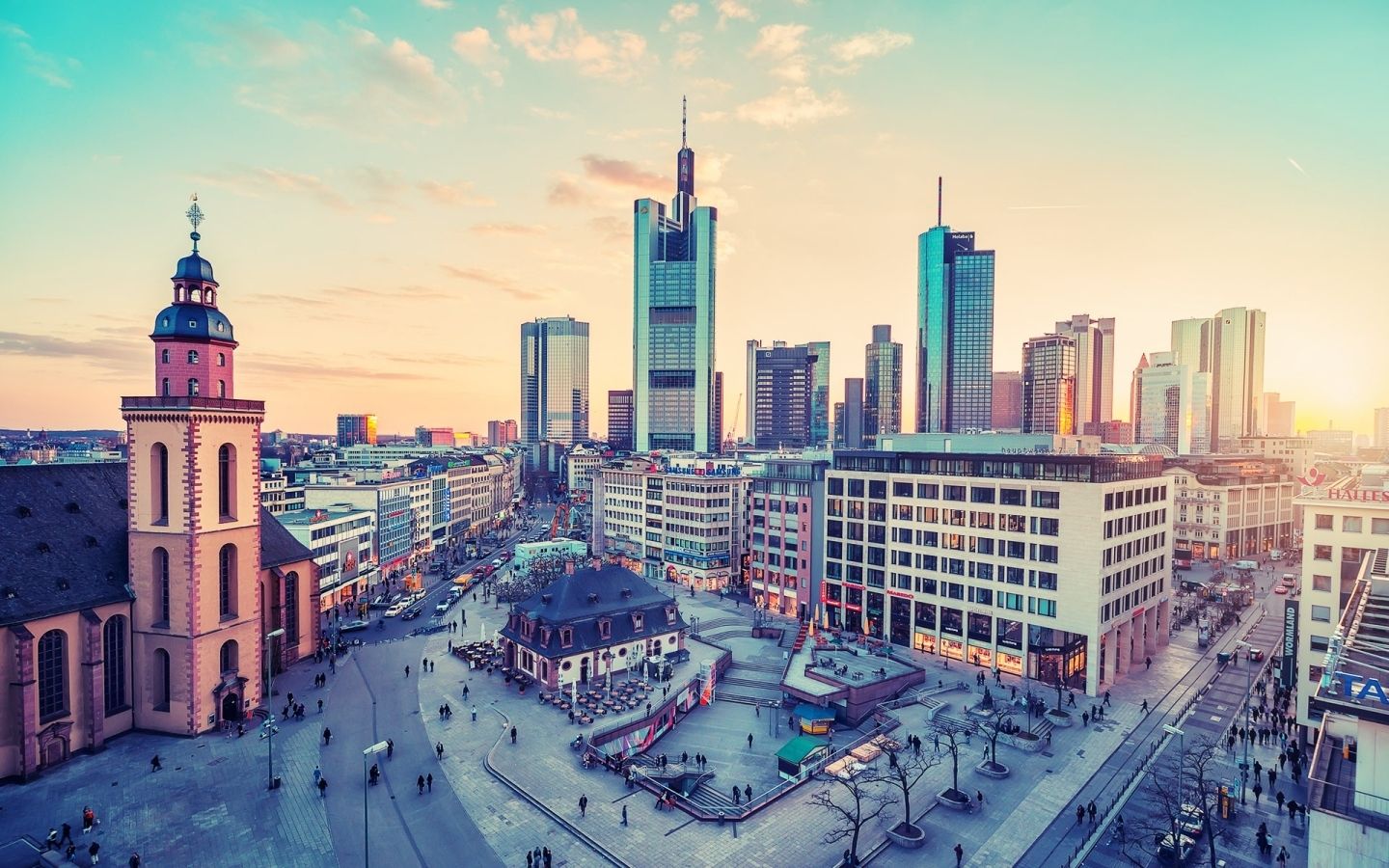 Frankfurt germany cities MacBook Air Wallpaper Download
