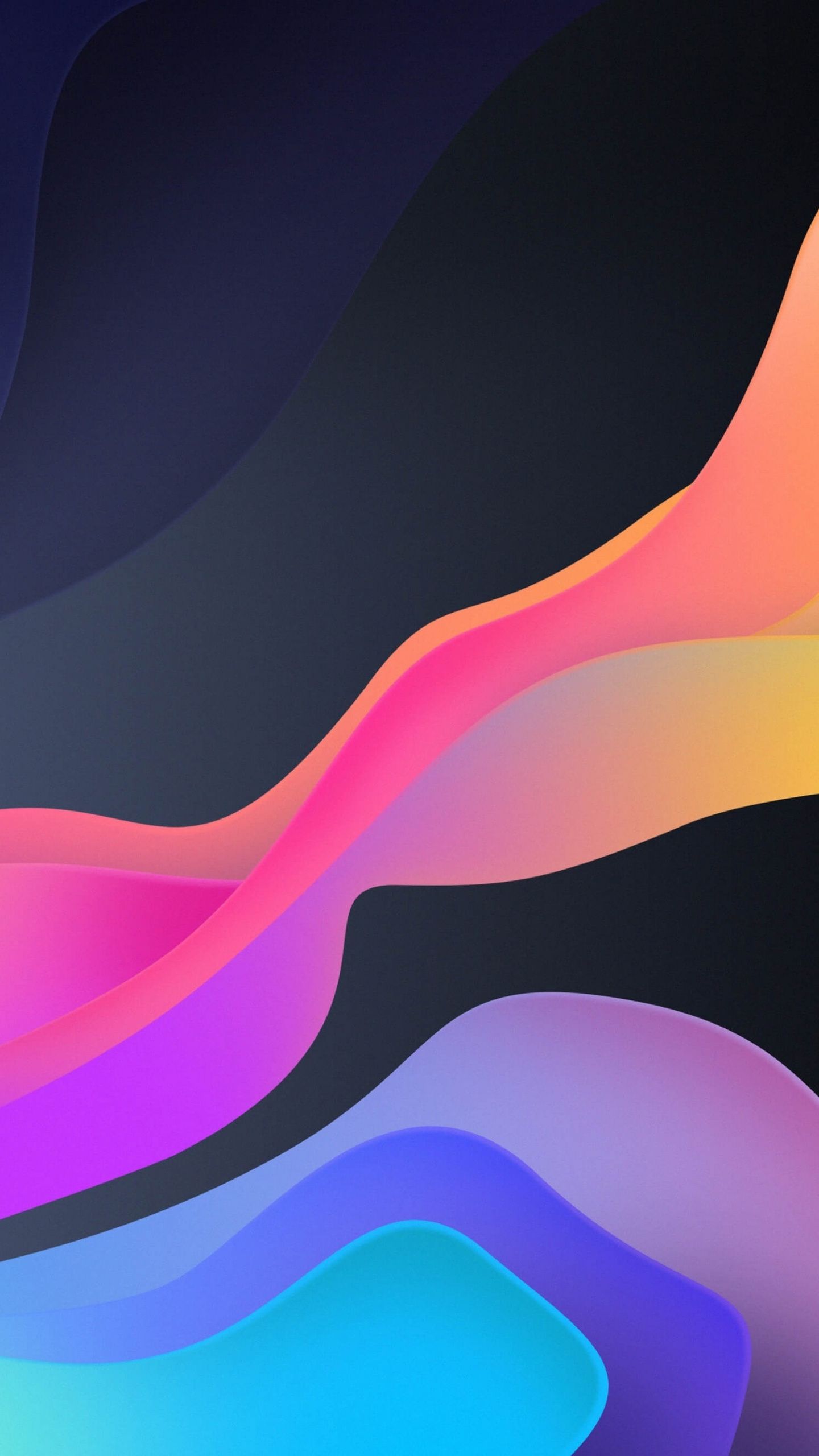 Download 1440x2560 wallpaper Waves, flow, fluid, colorful, art, QHD Samsung Galaxy S S Edge, N. Abstract iphone wallpaper, Samsung wallpaper, Mobile wallpaper
